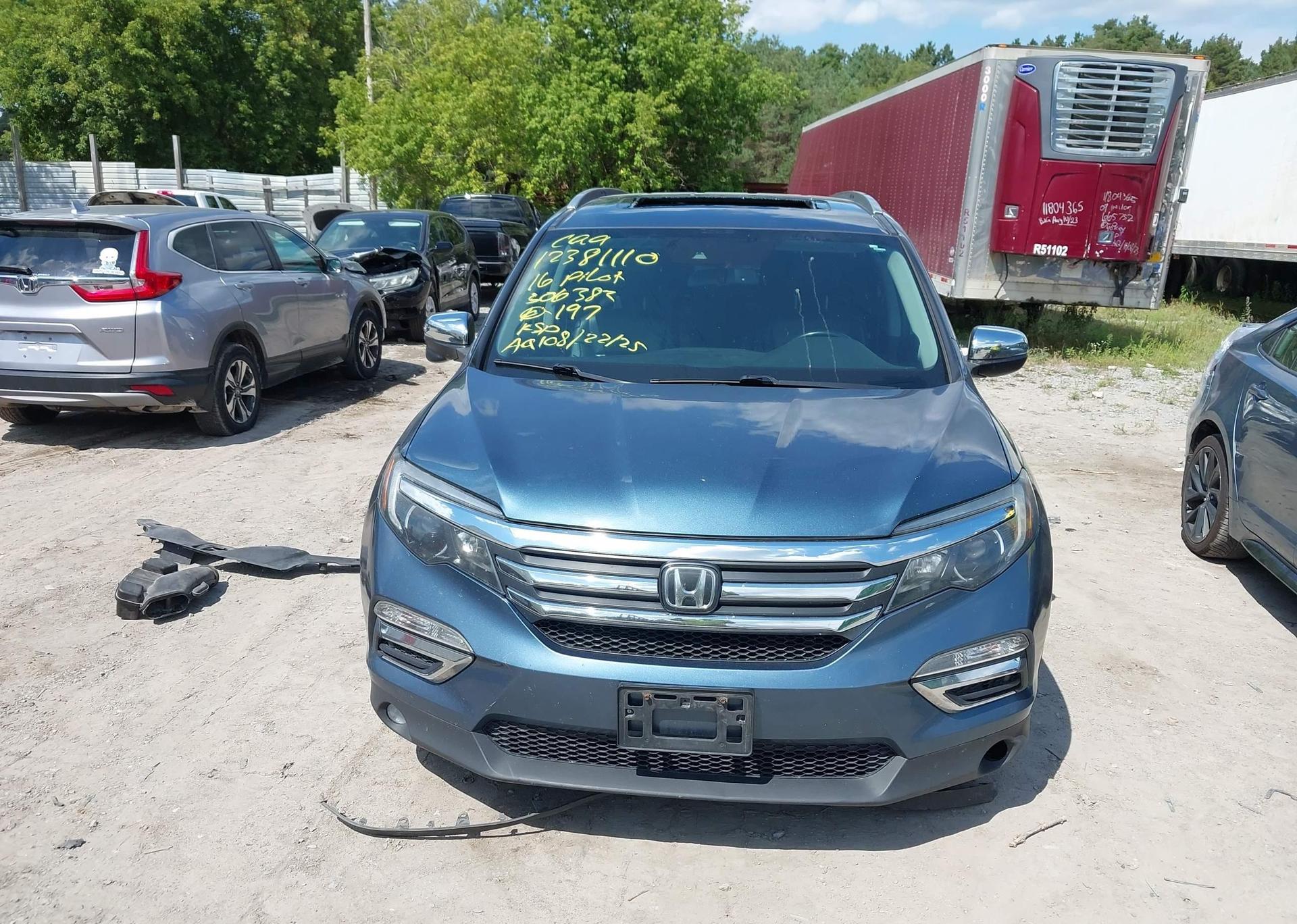 2016 HONDA PILOT EXLN