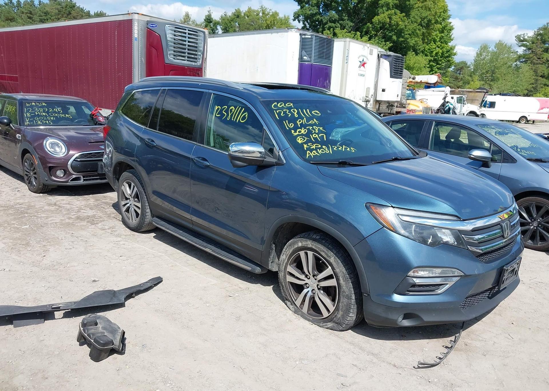 2016 HONDA PILOT EXLN