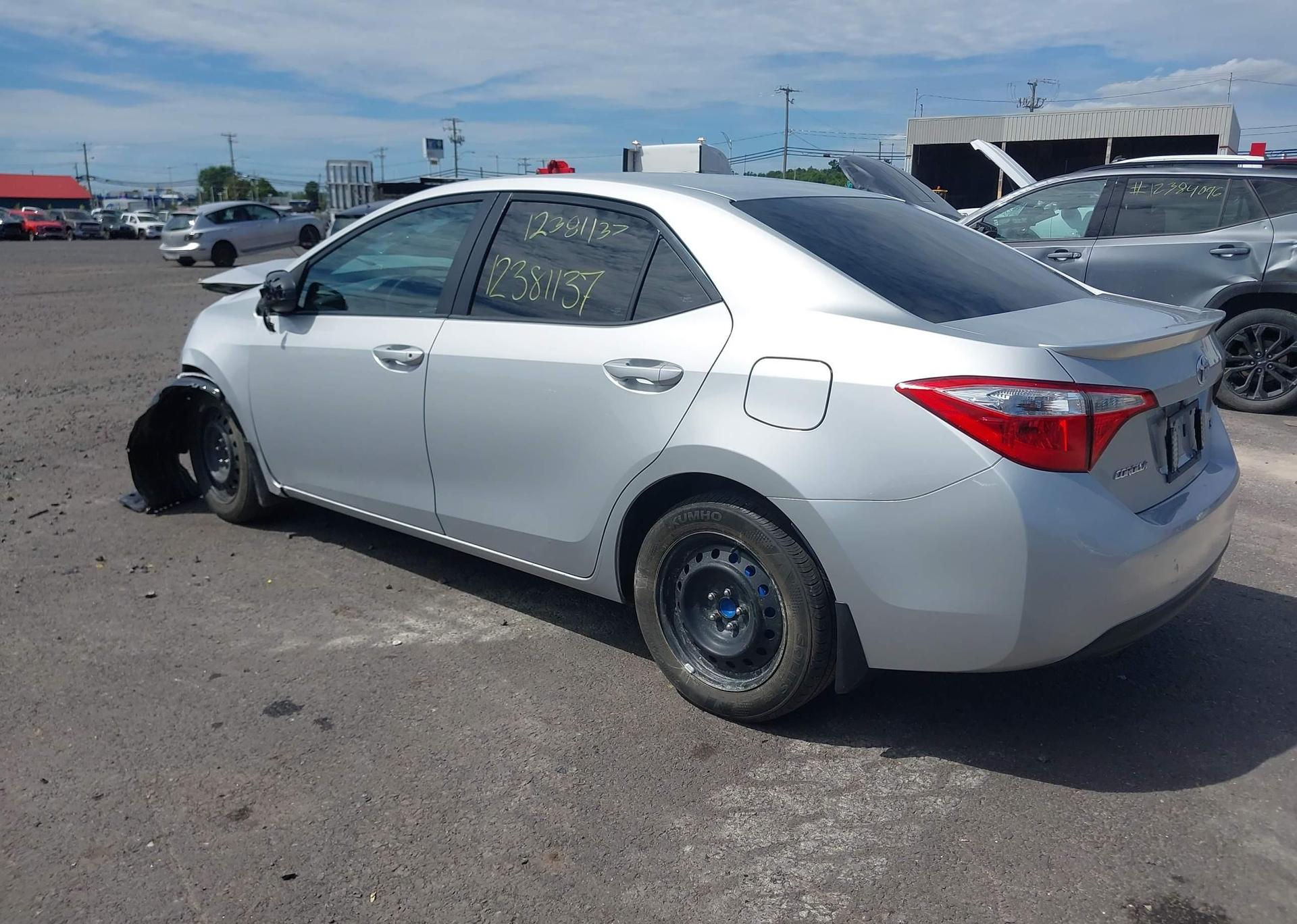 2015 TOYOTA COROLLA L
