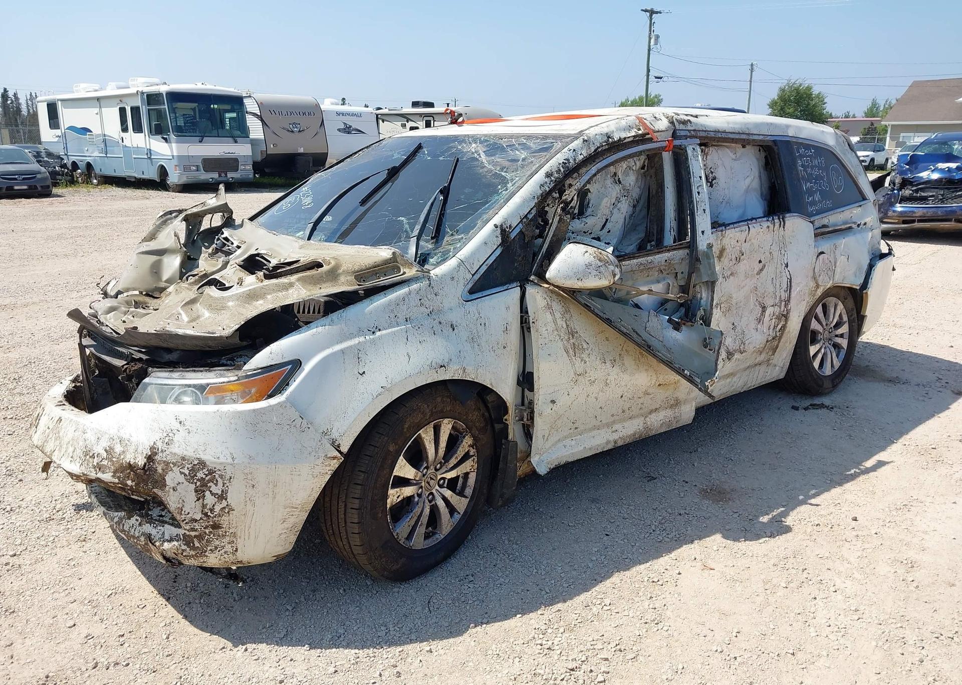 2014 HONDA ODYSSEY EX