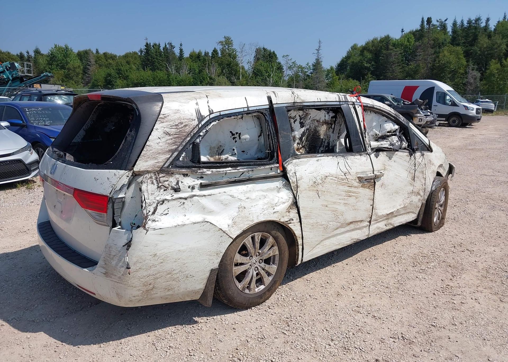 2014 HONDA ODYSSEY EX