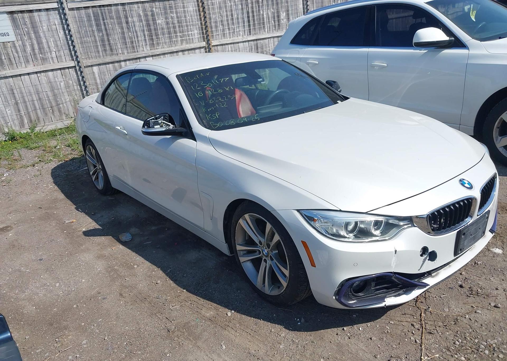 2016 BMW 428 XI SULEV
