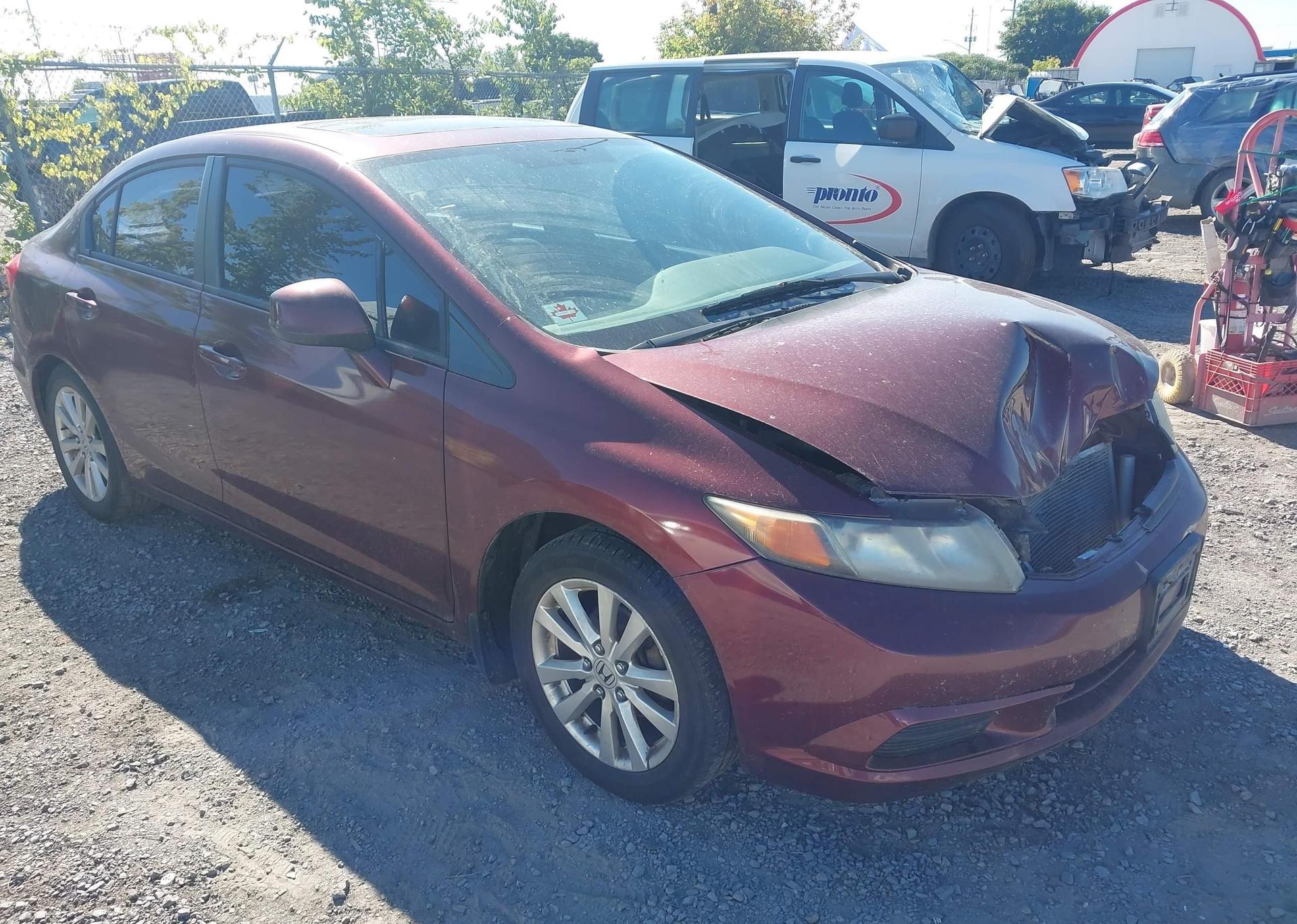 2012 HONDA CIVIC LX