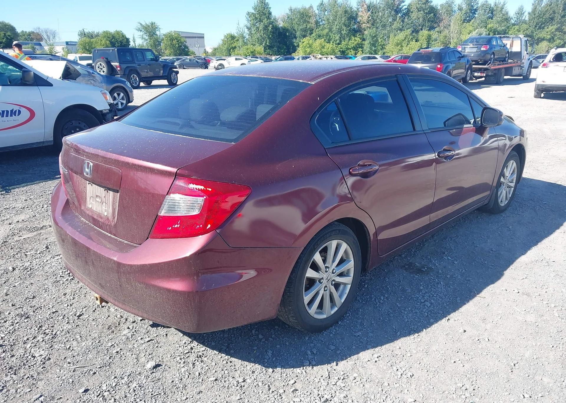 2012 HONDA CIVIC LX