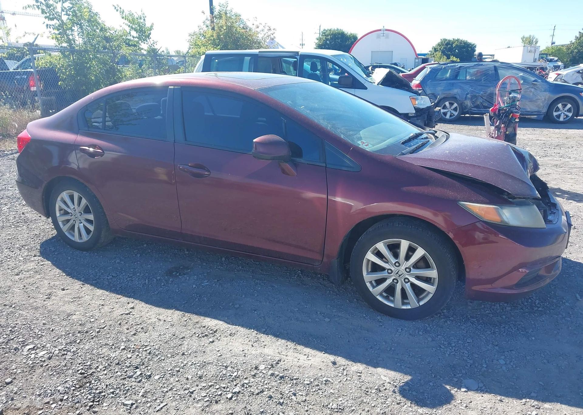 2012 HONDA CIVIC LX