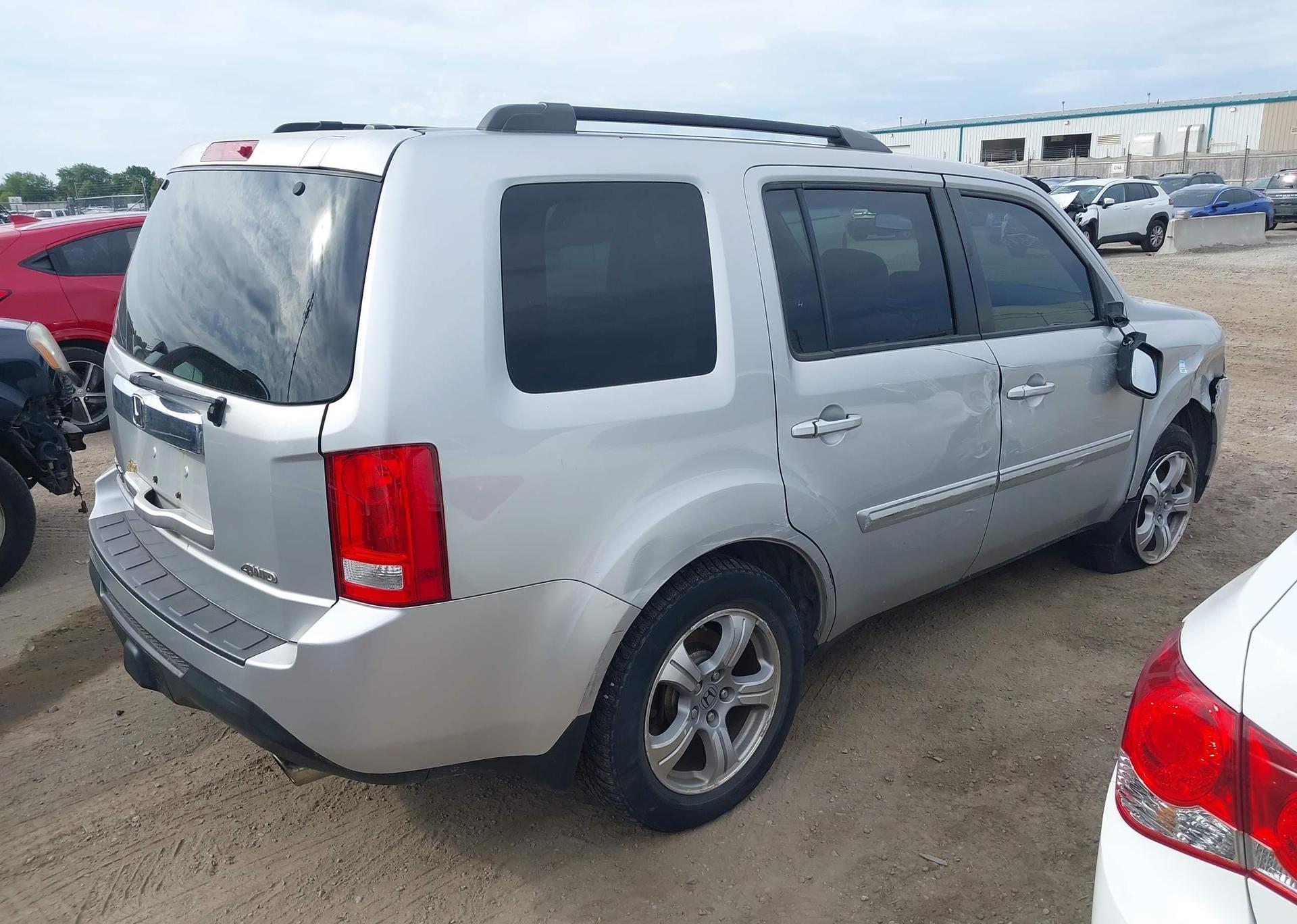 2012 HONDA PILOT EXL