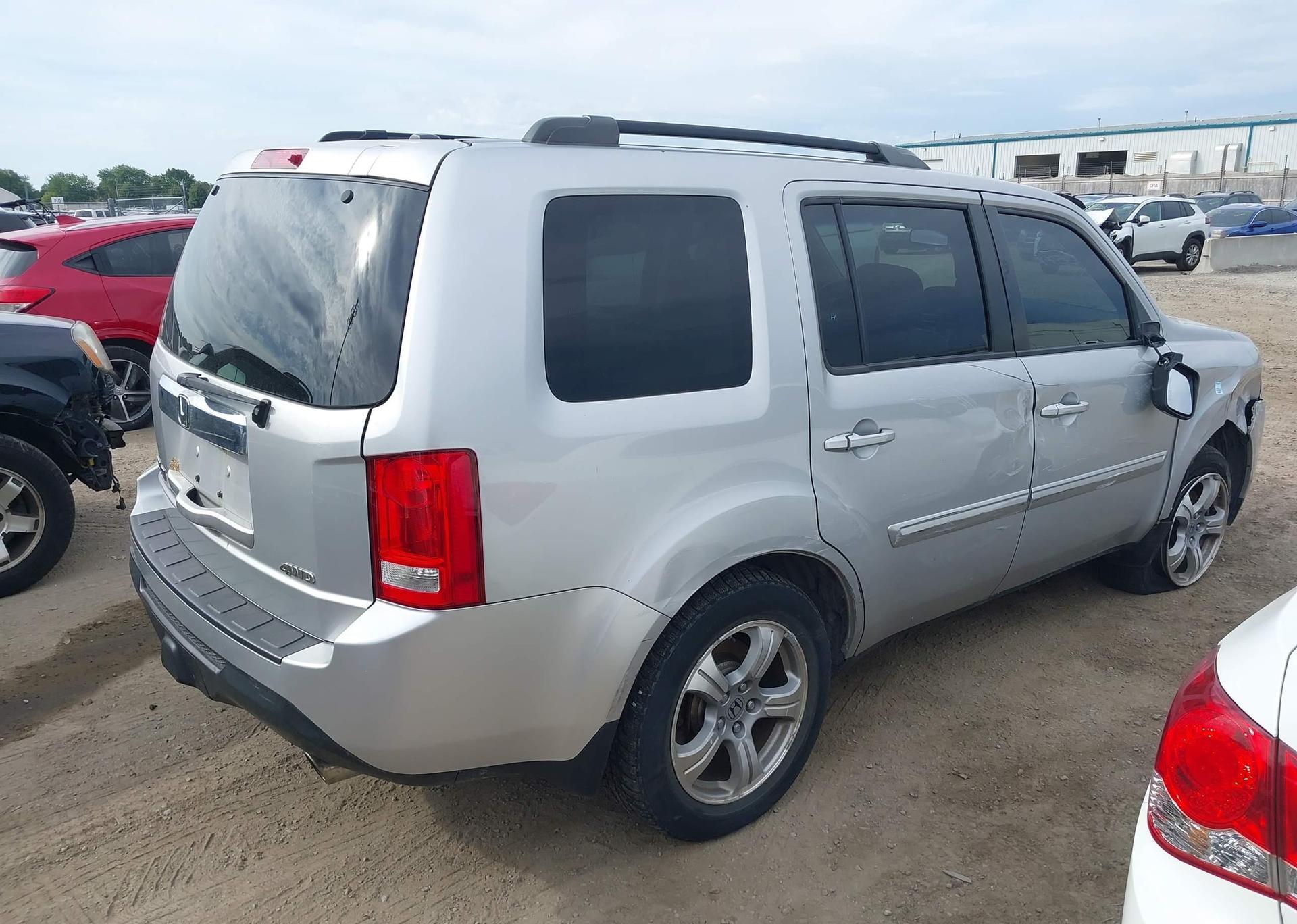 2012 HONDA PILOT EXL