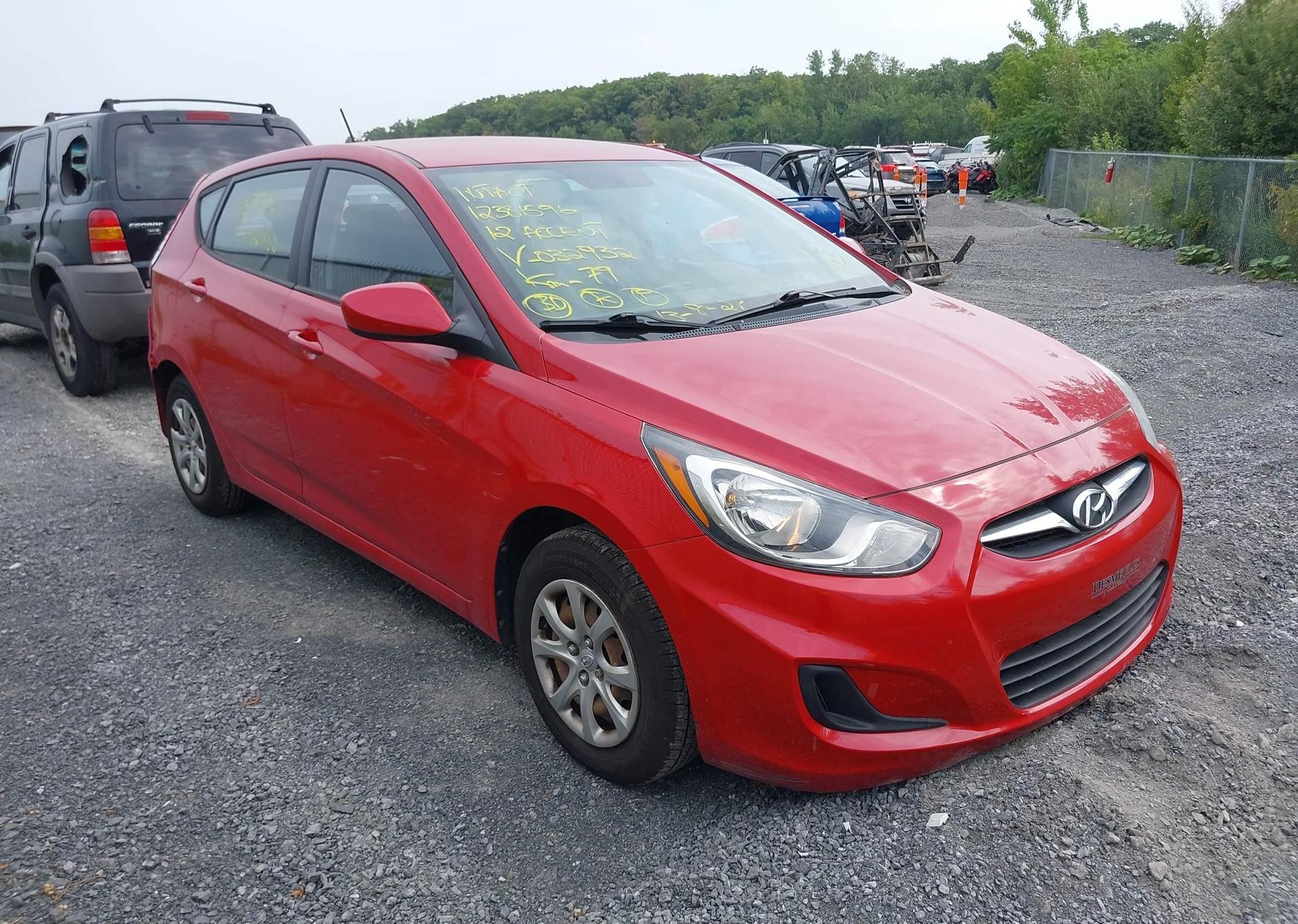 2012 HYUNDAI ACCENT GLS