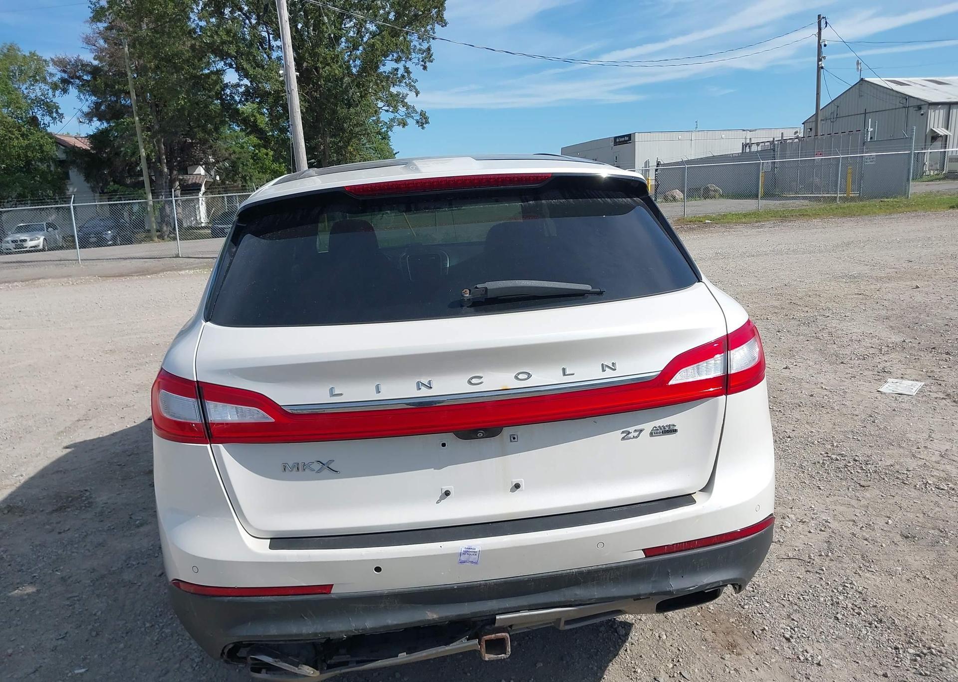 2016 LINCOLN MKX RESERVE