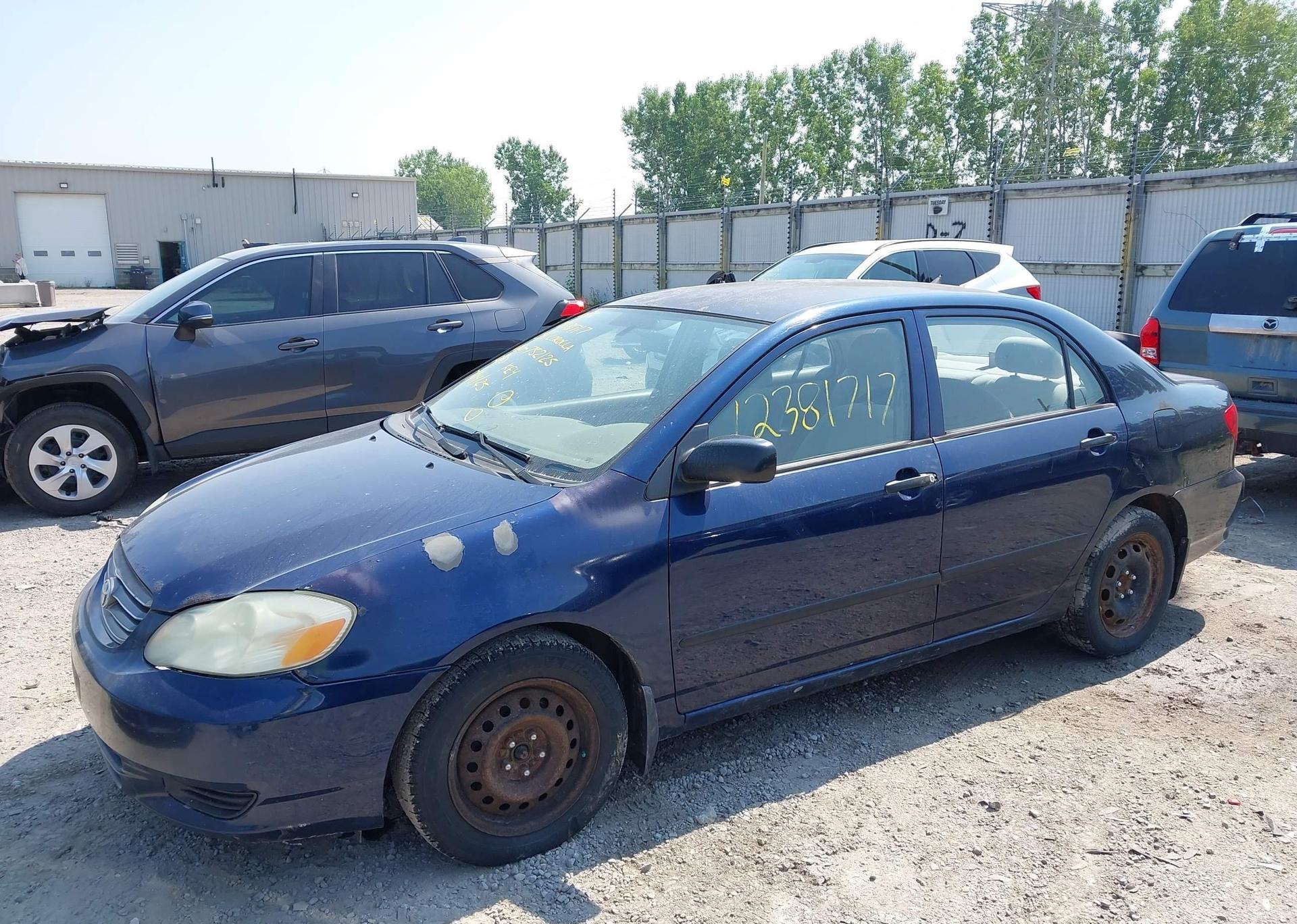 2003 TOYOTA COROLLA CE