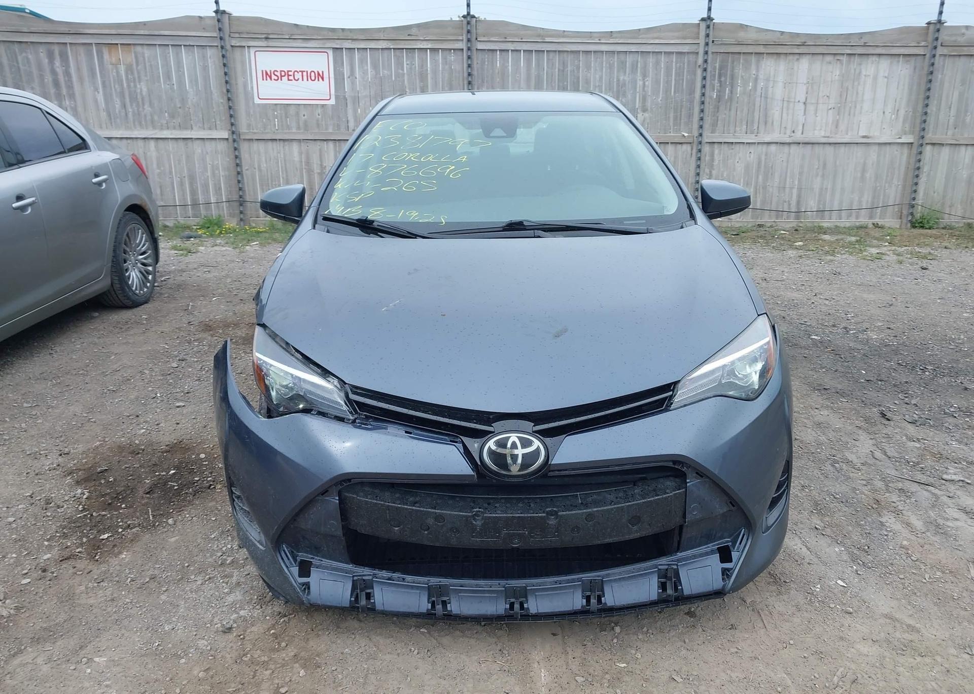 2017 TOYOTA COROLLA LE