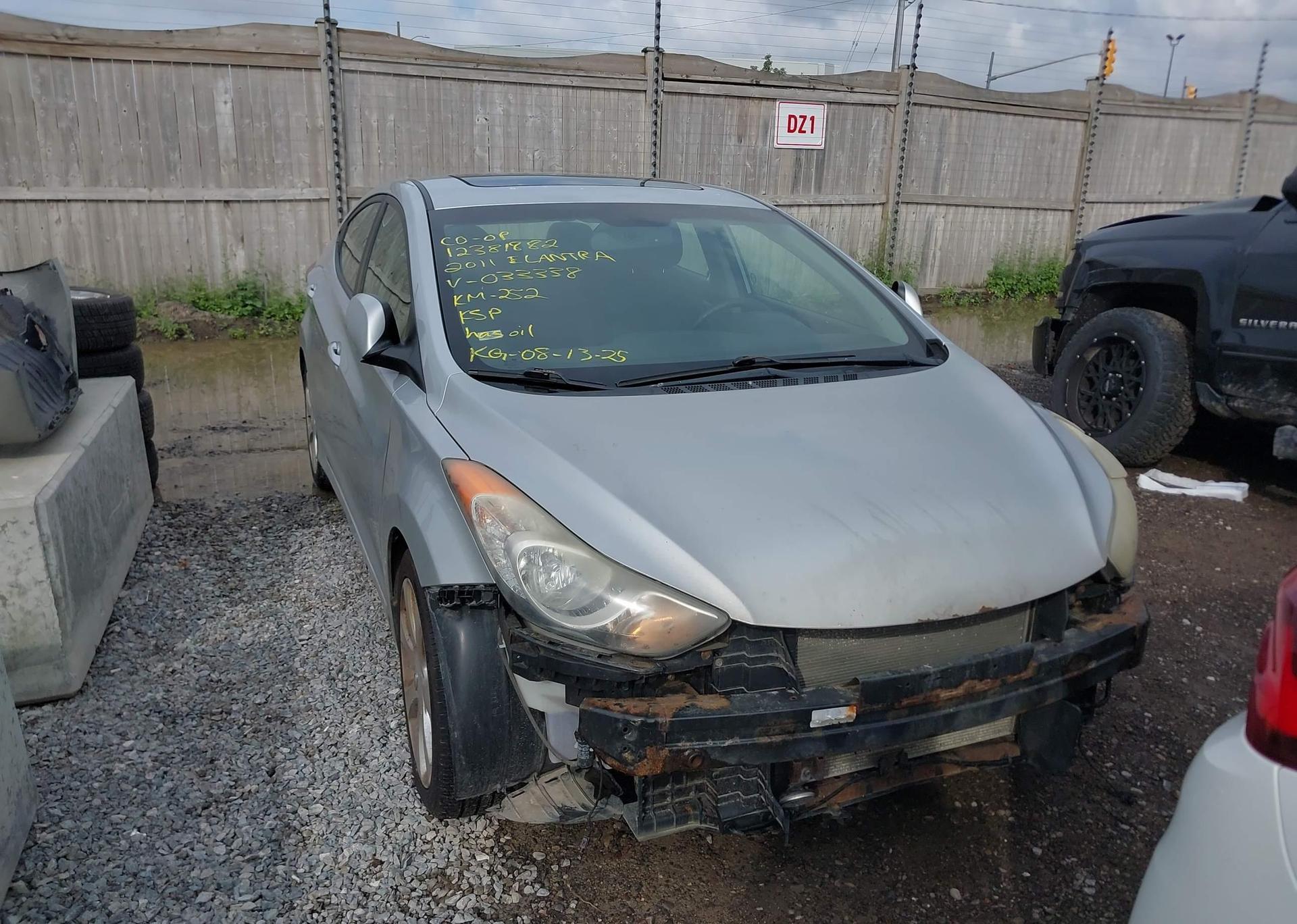 2011 HYUNDAI ELANTRA LIMITED