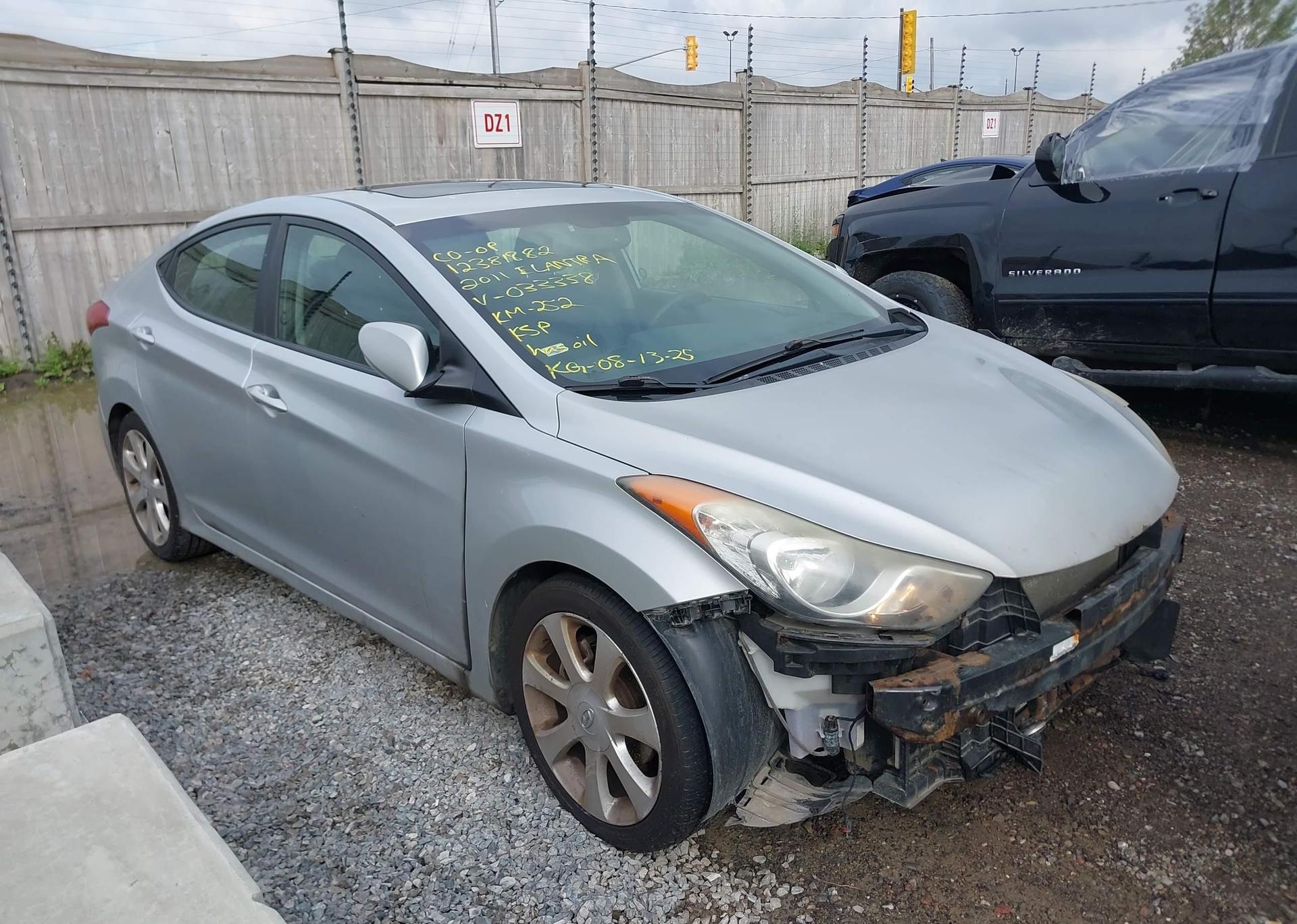 2011 HYUNDAI ELANTRA LIMITED
