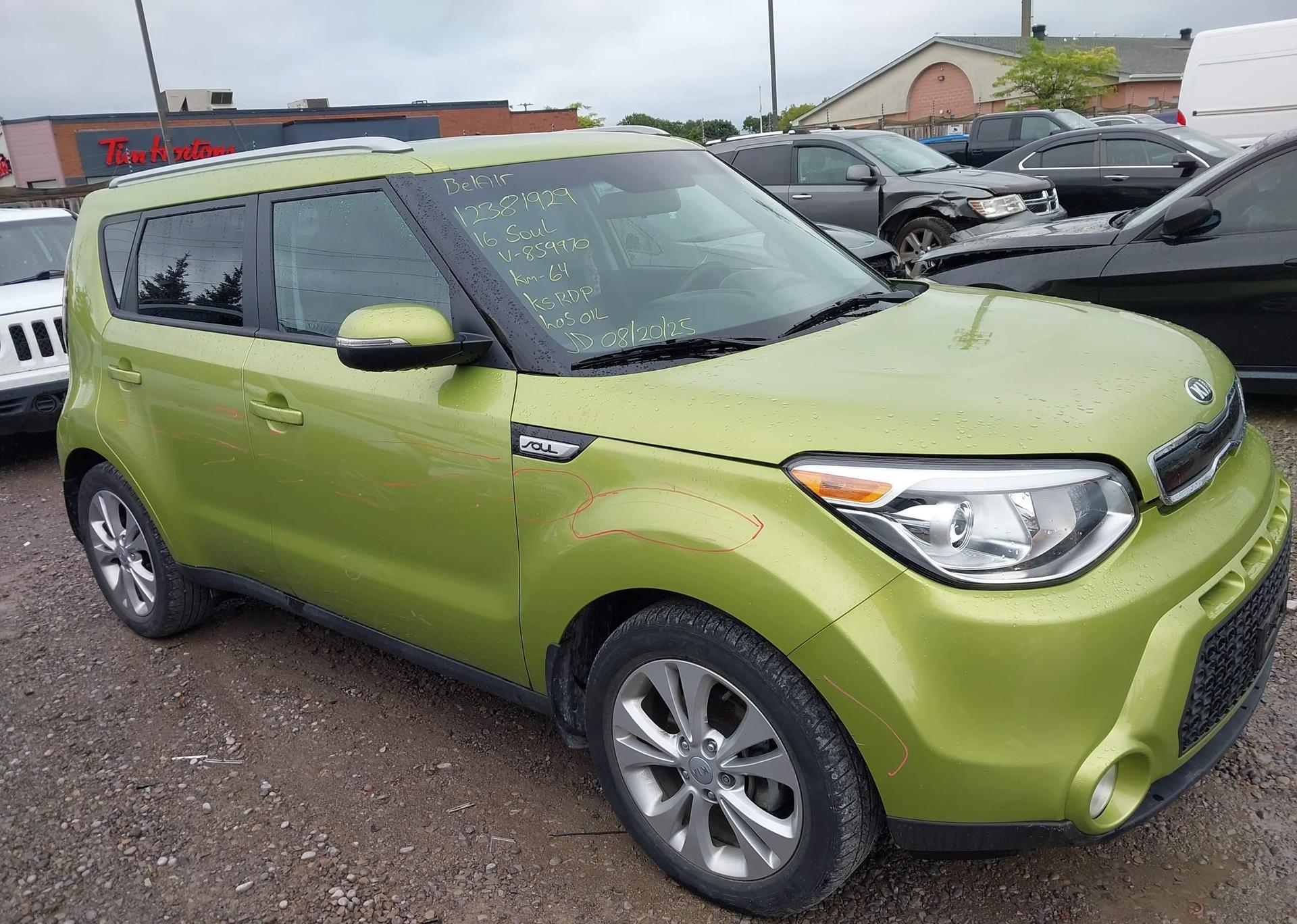 2016 KIA SOUL ENERGY EDITION
