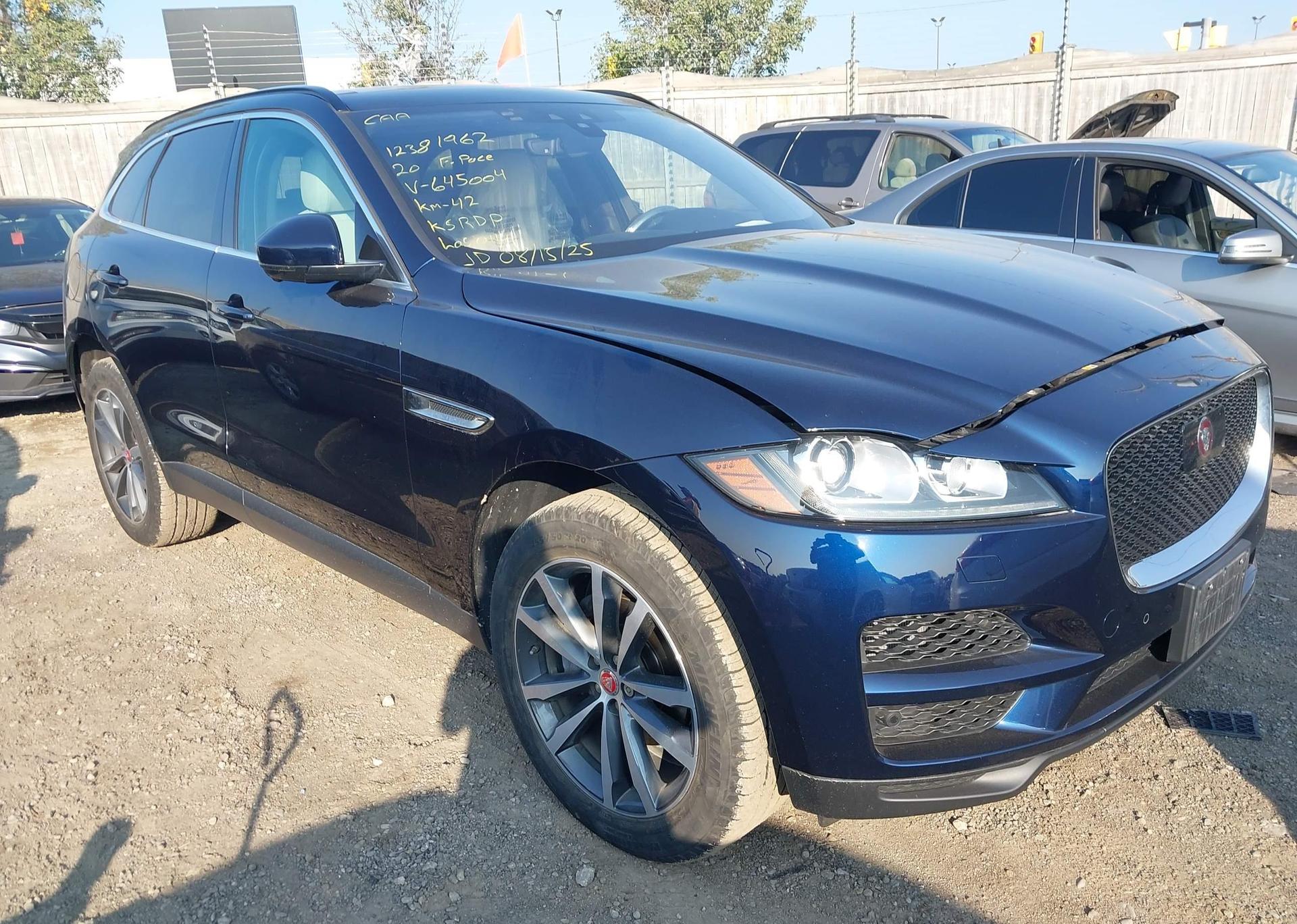 2020 JAGUAR F-PACE 25T PRESTIGE
