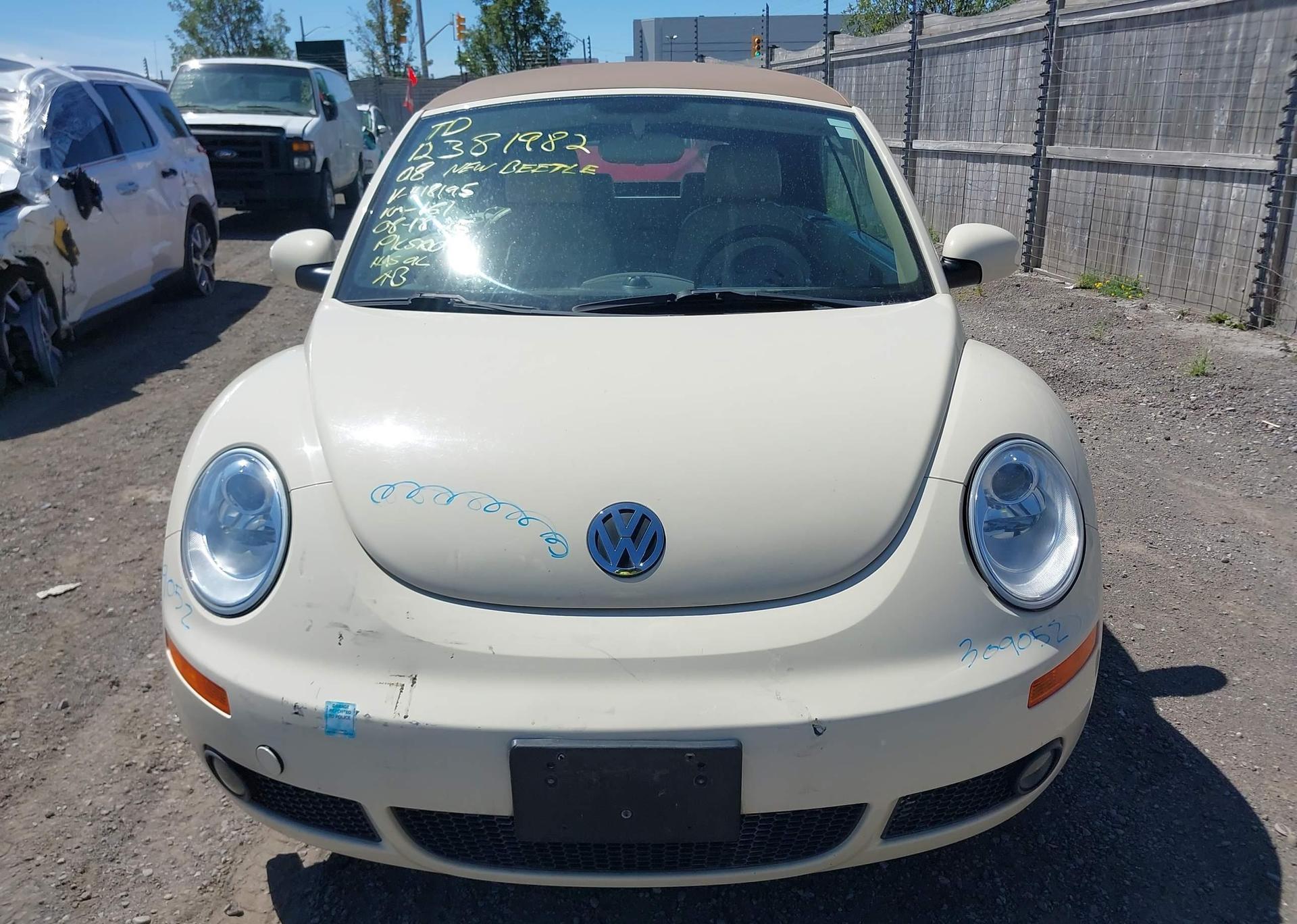 2008 VOLKSWAGEN NEW BEETLE 2.5L TRENDLINE