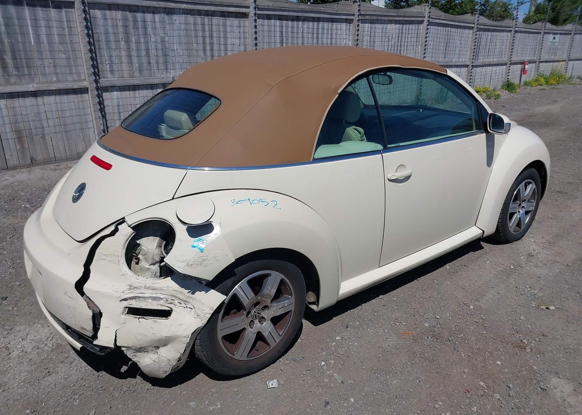2008 VOLKSWAGEN NEW BEETLE 2.5L TRENDLINE