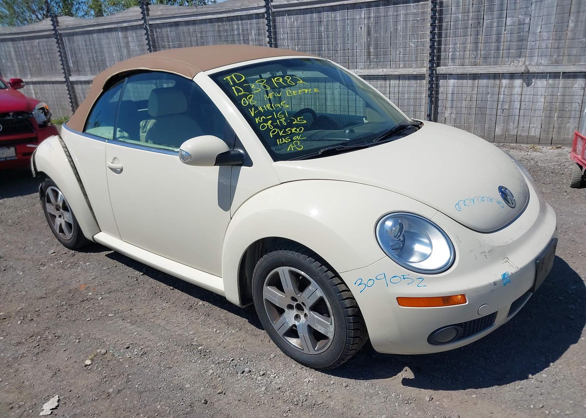 2008 VOLKSWAGEN NEW BEETLE 2.5L TRENDLINE