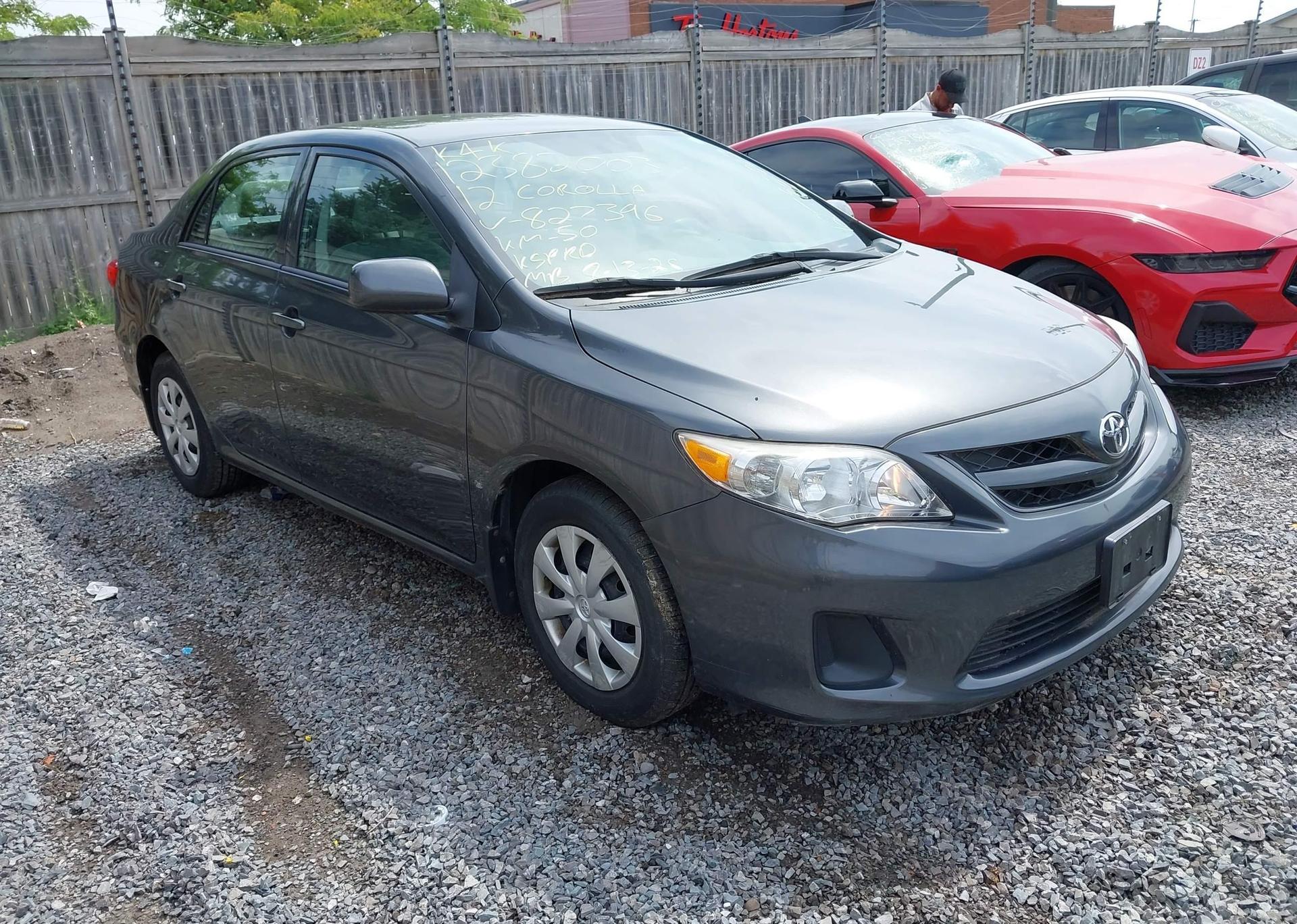 2012 TOYOTA COROLLA