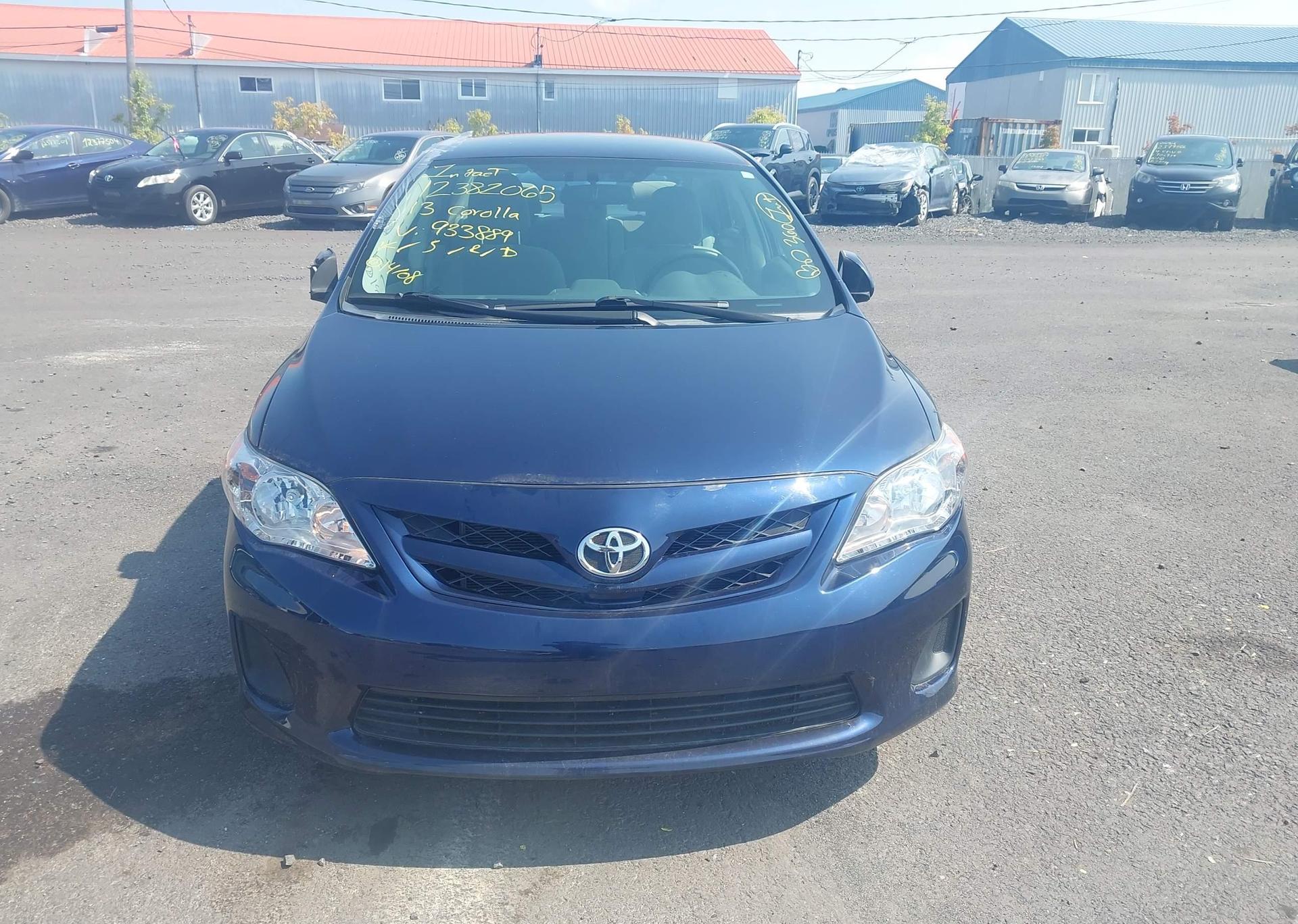 2013 TOYOTA COROLLA S
