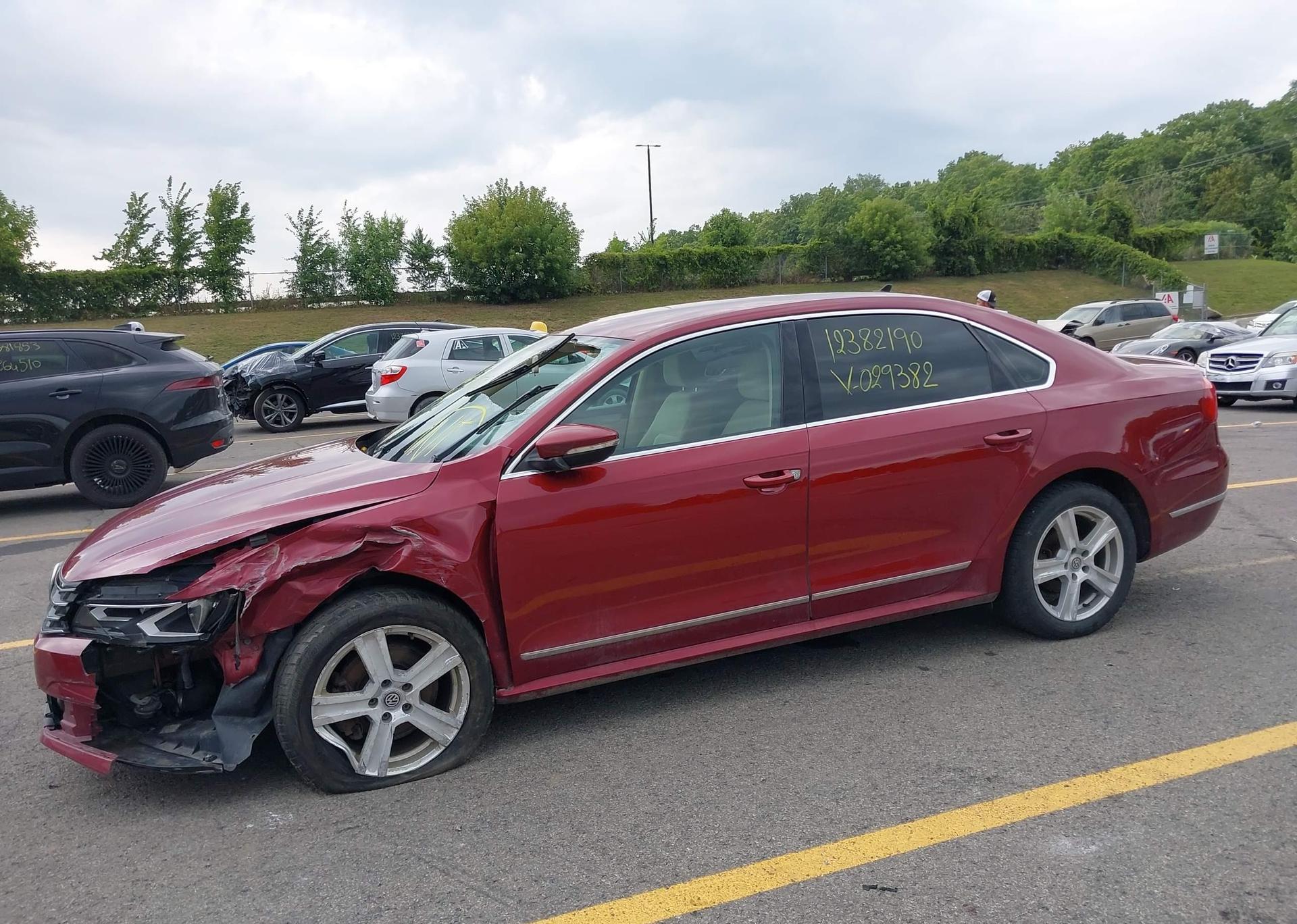 2016 VOLKSWAGEN PASSAT 1.8 TSI TRENDLINE