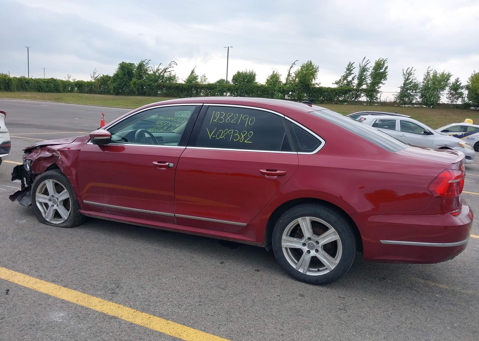 2016 VOLKSWAGEN PASSAT 1.8 TSI TRENDLINE