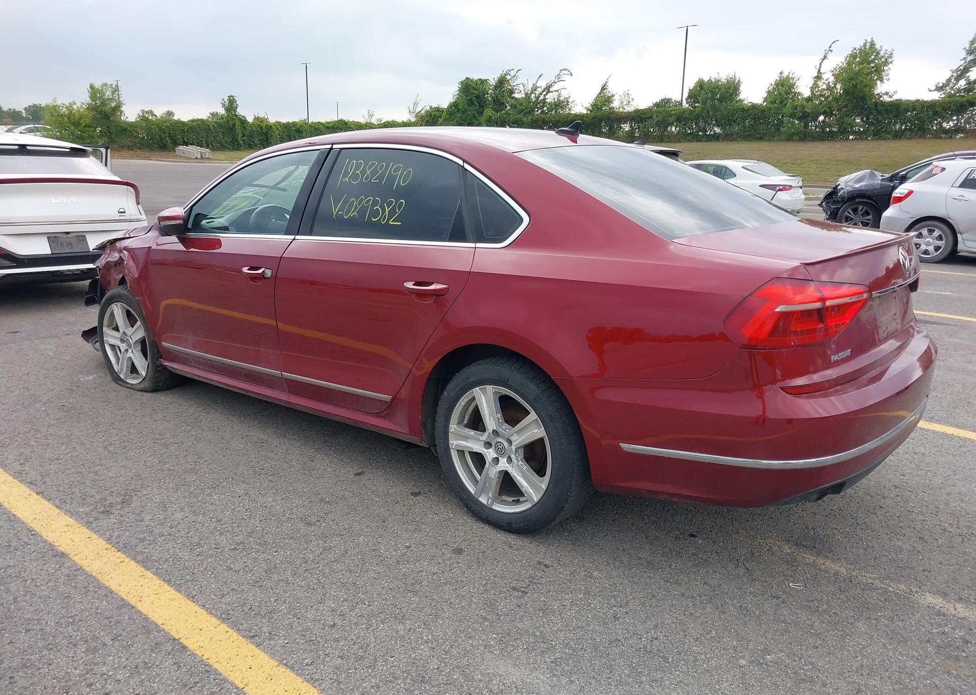 2016 VOLKSWAGEN PASSAT 1.8 TSI TRENDLINE