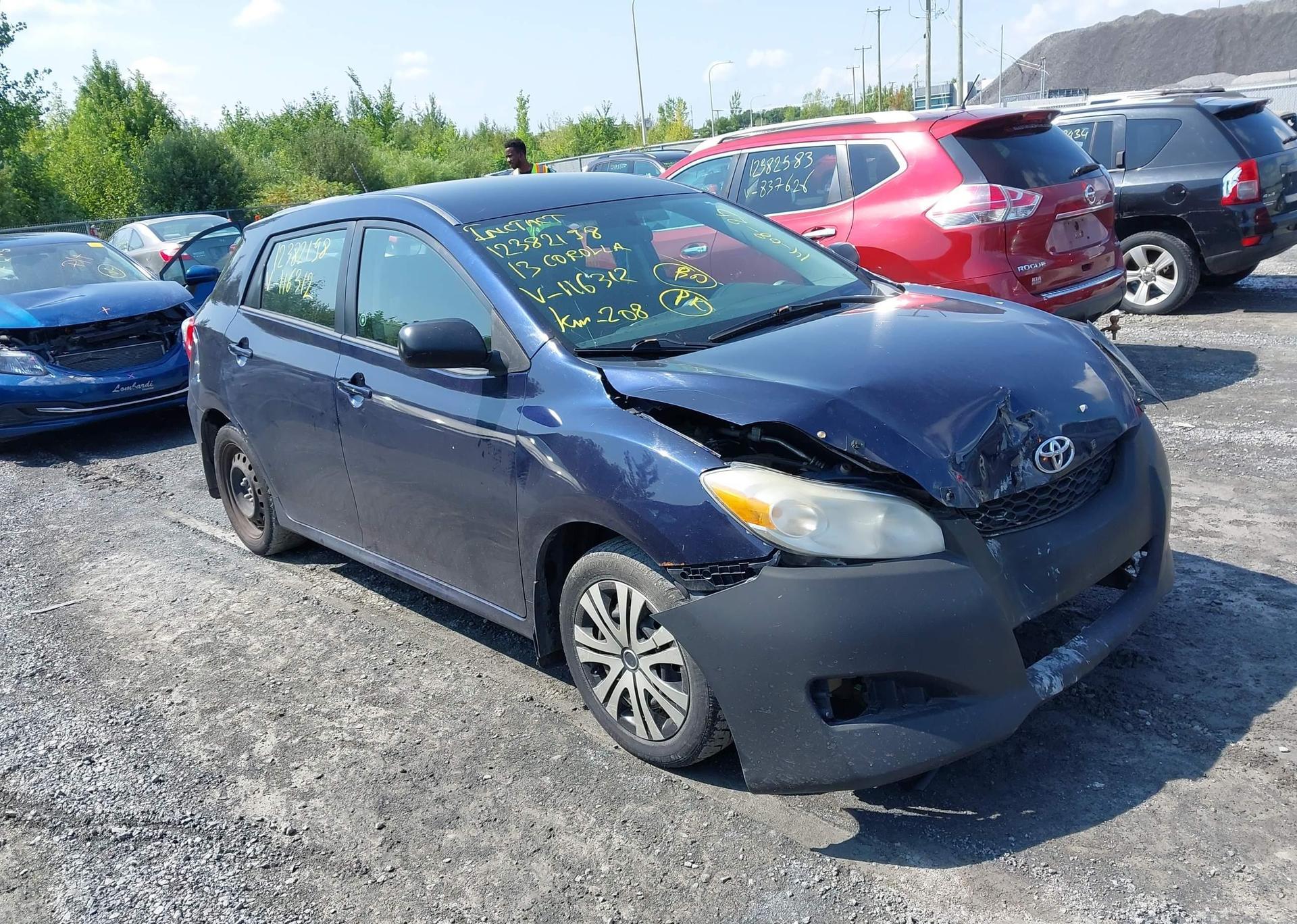 2013 TOYOTA COROLLA MATRIX