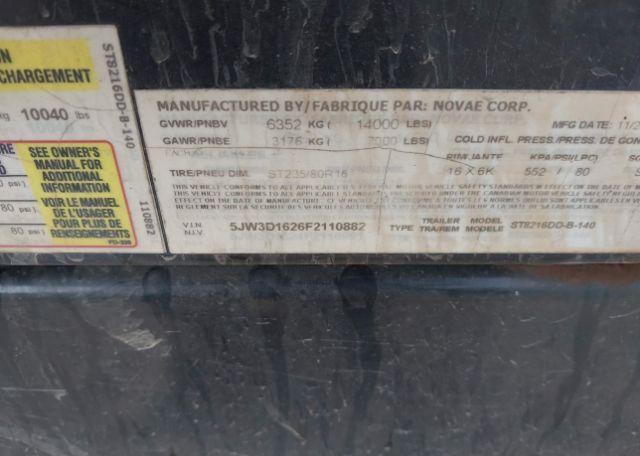 2015 SURE TRAC Low Profile Dump Trailer