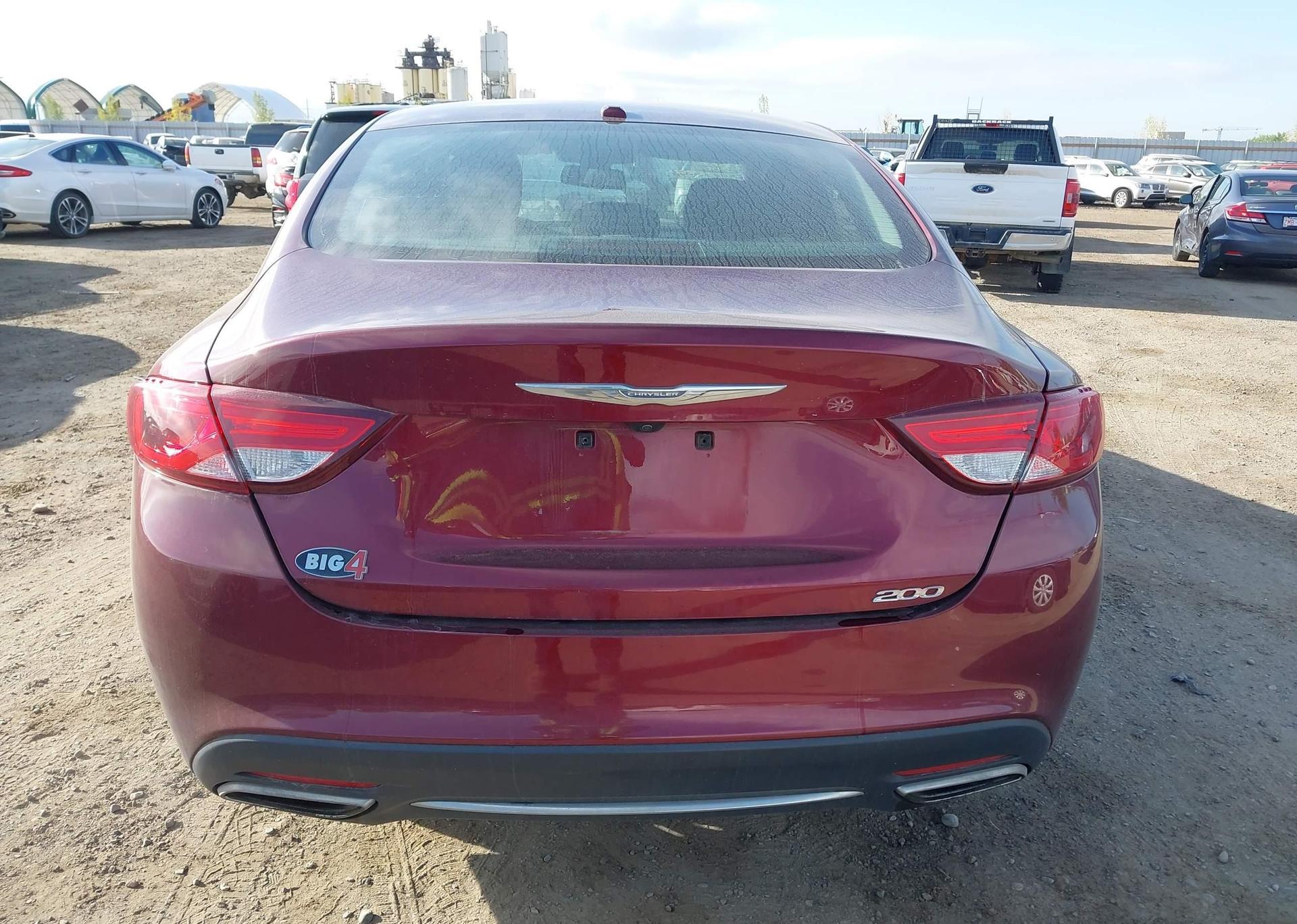 2015 CHRYSLER 200 LIMITED