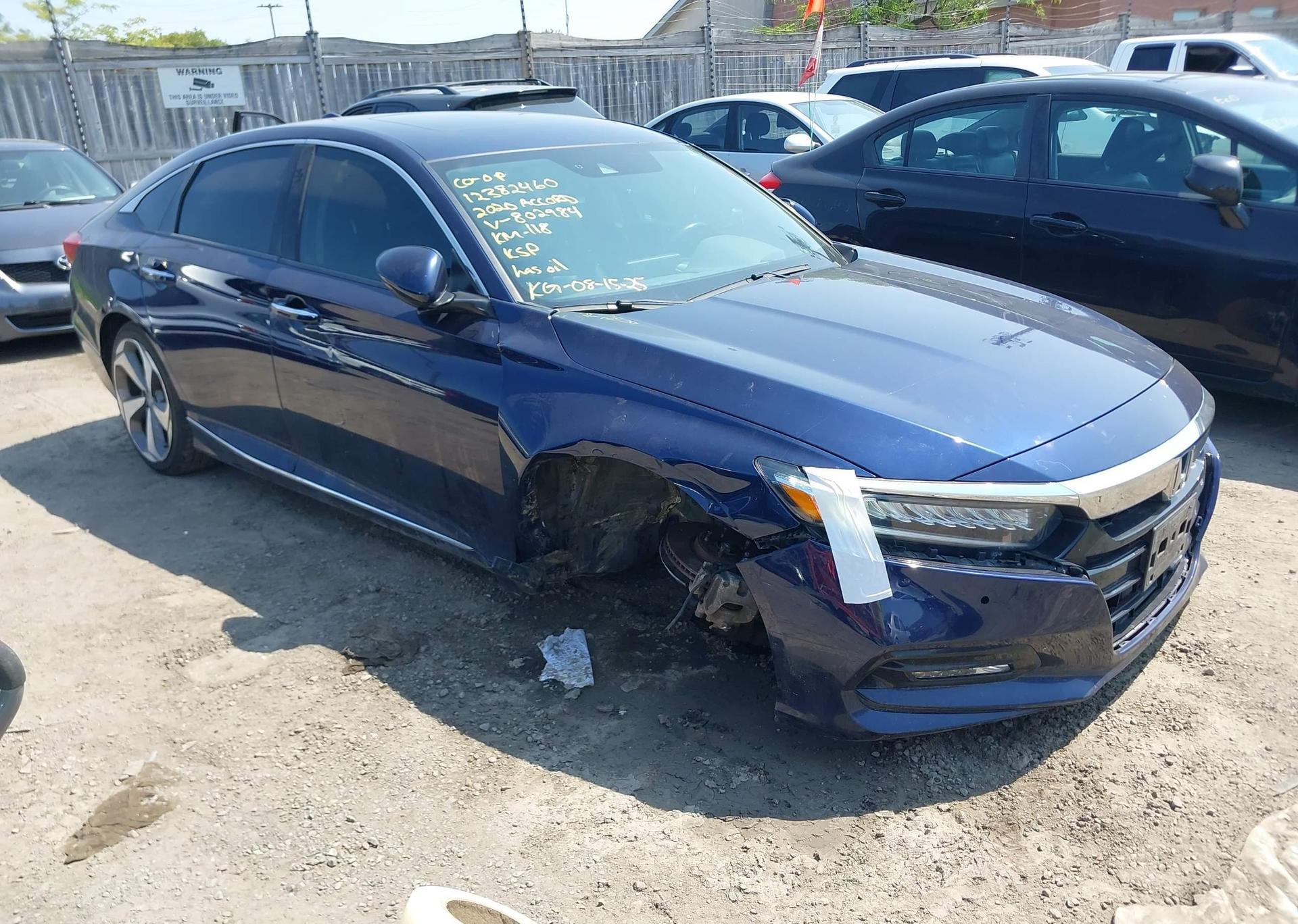 2020 HONDA ACCORD TOURING