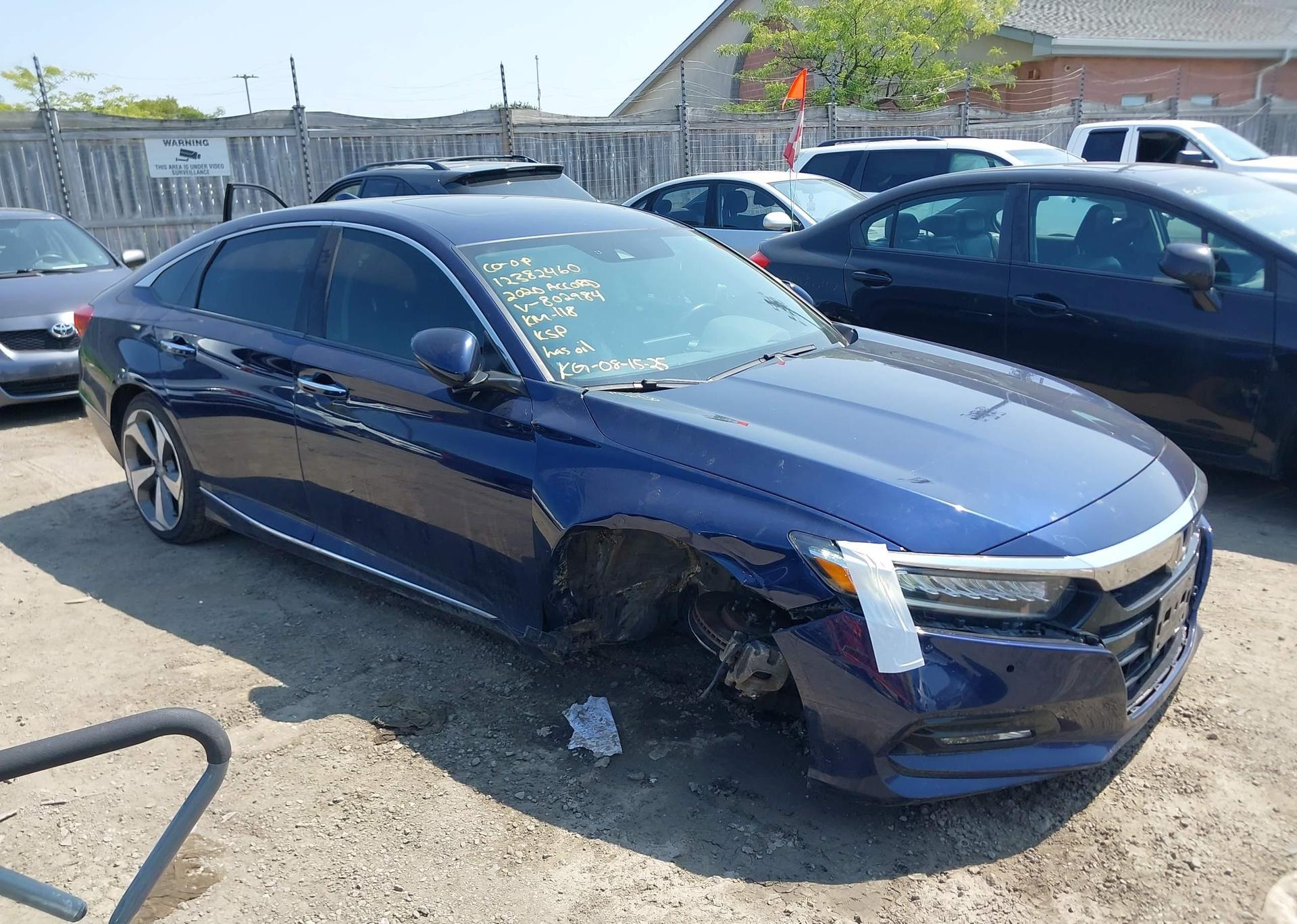 2020 HONDA ACCORD TOURING