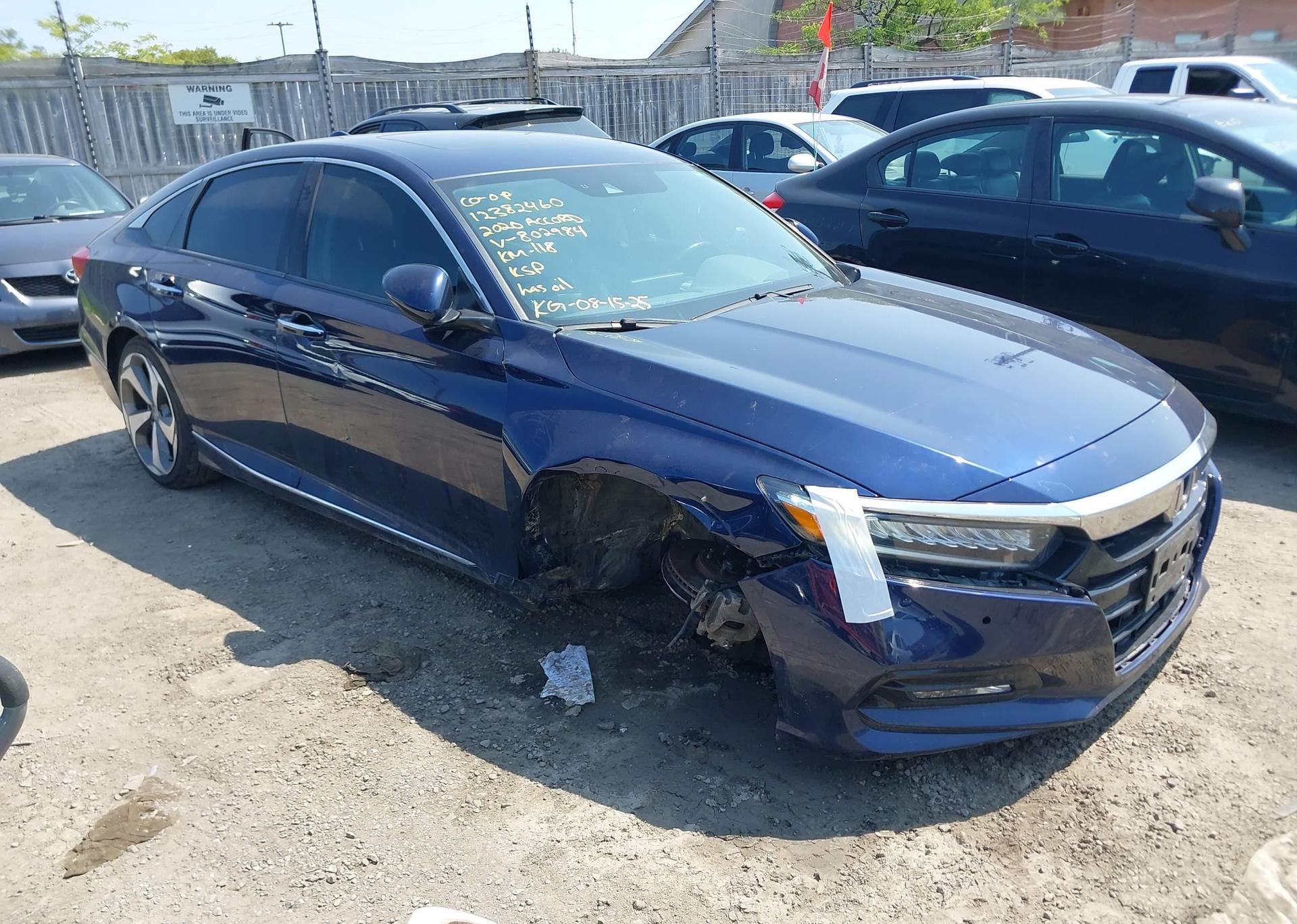 2020 HONDA ACCORD TOURING