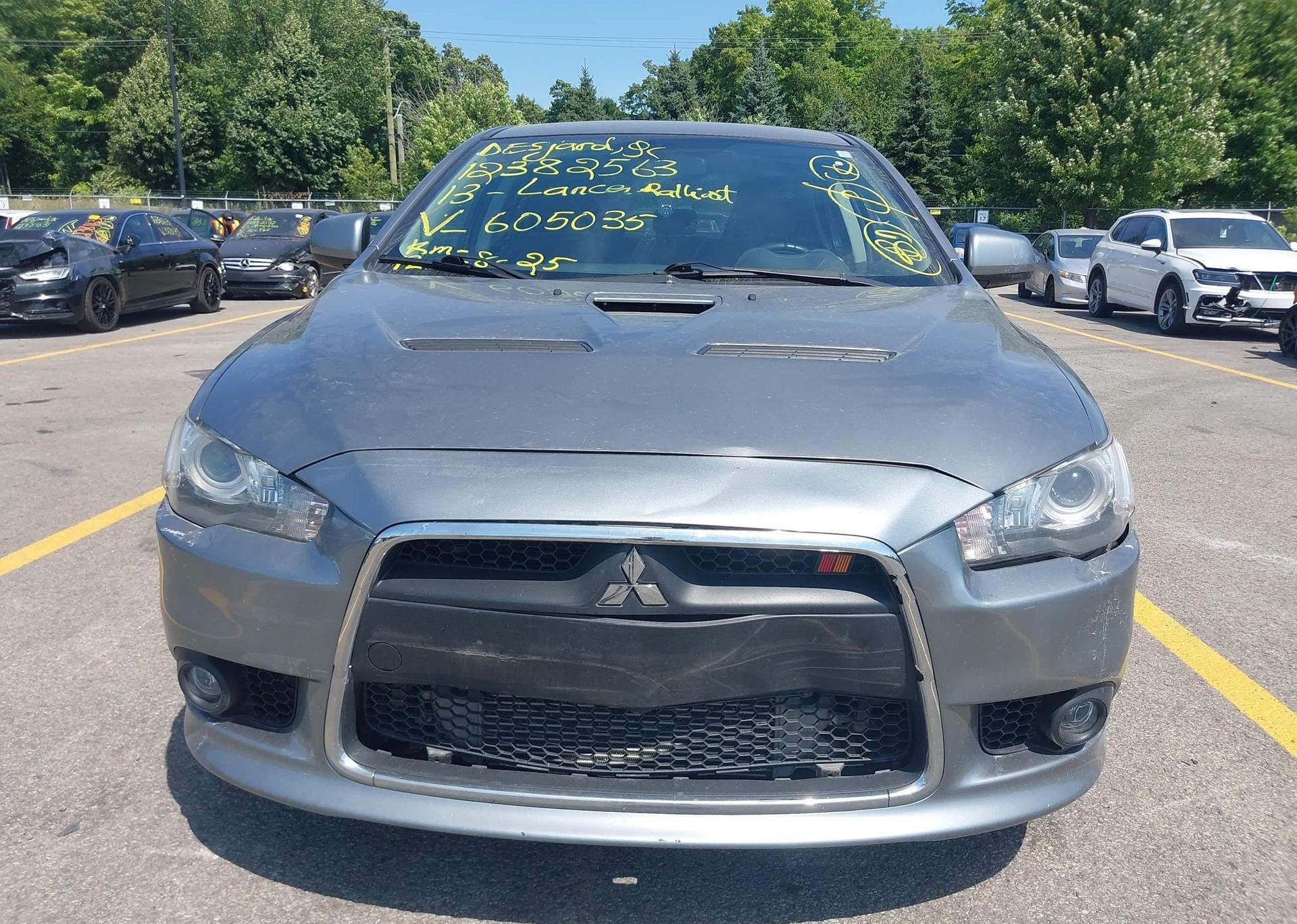 2013 MITSUBISHI LANCER RALLIART