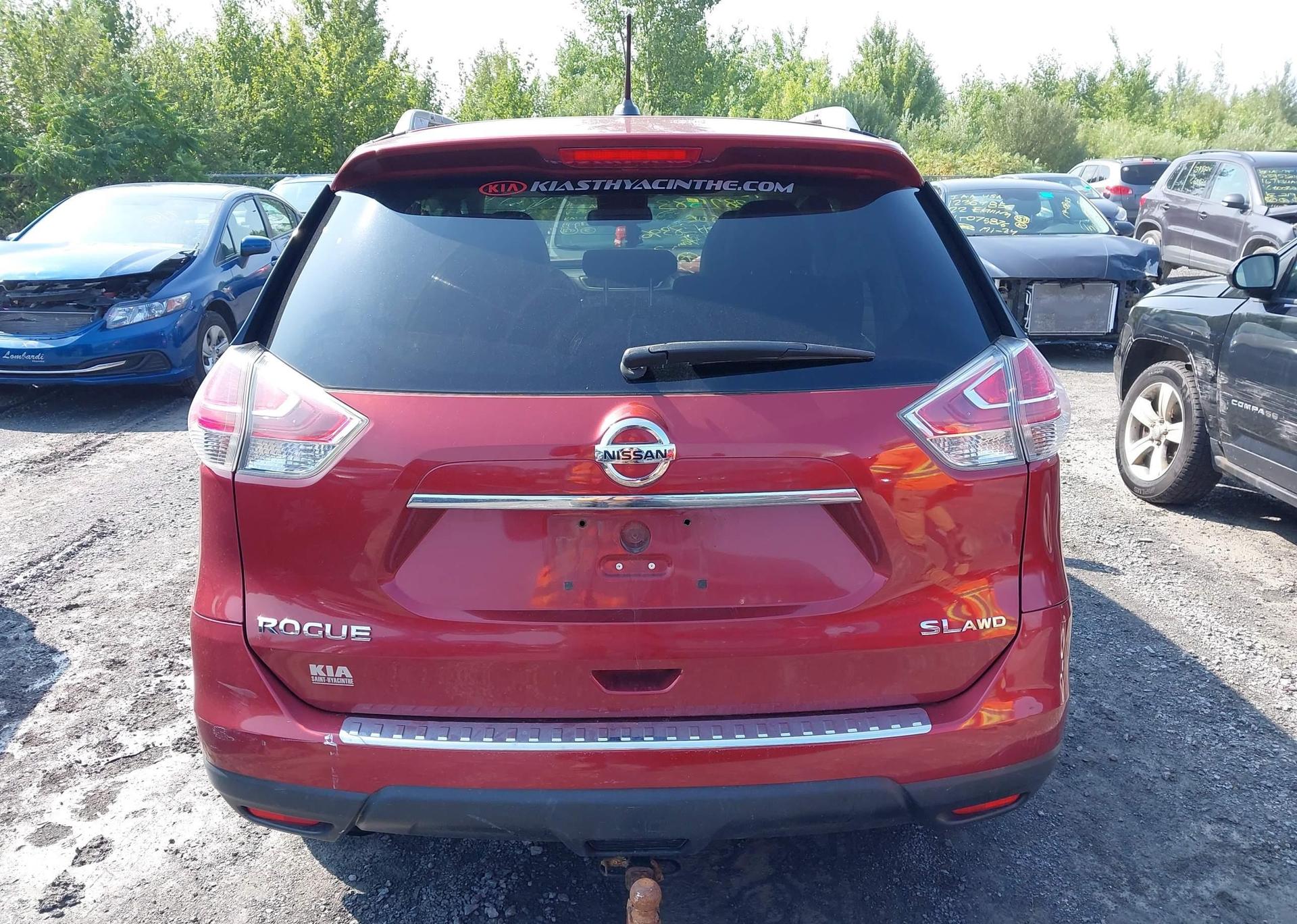 2016 NISSAN ROGUE S