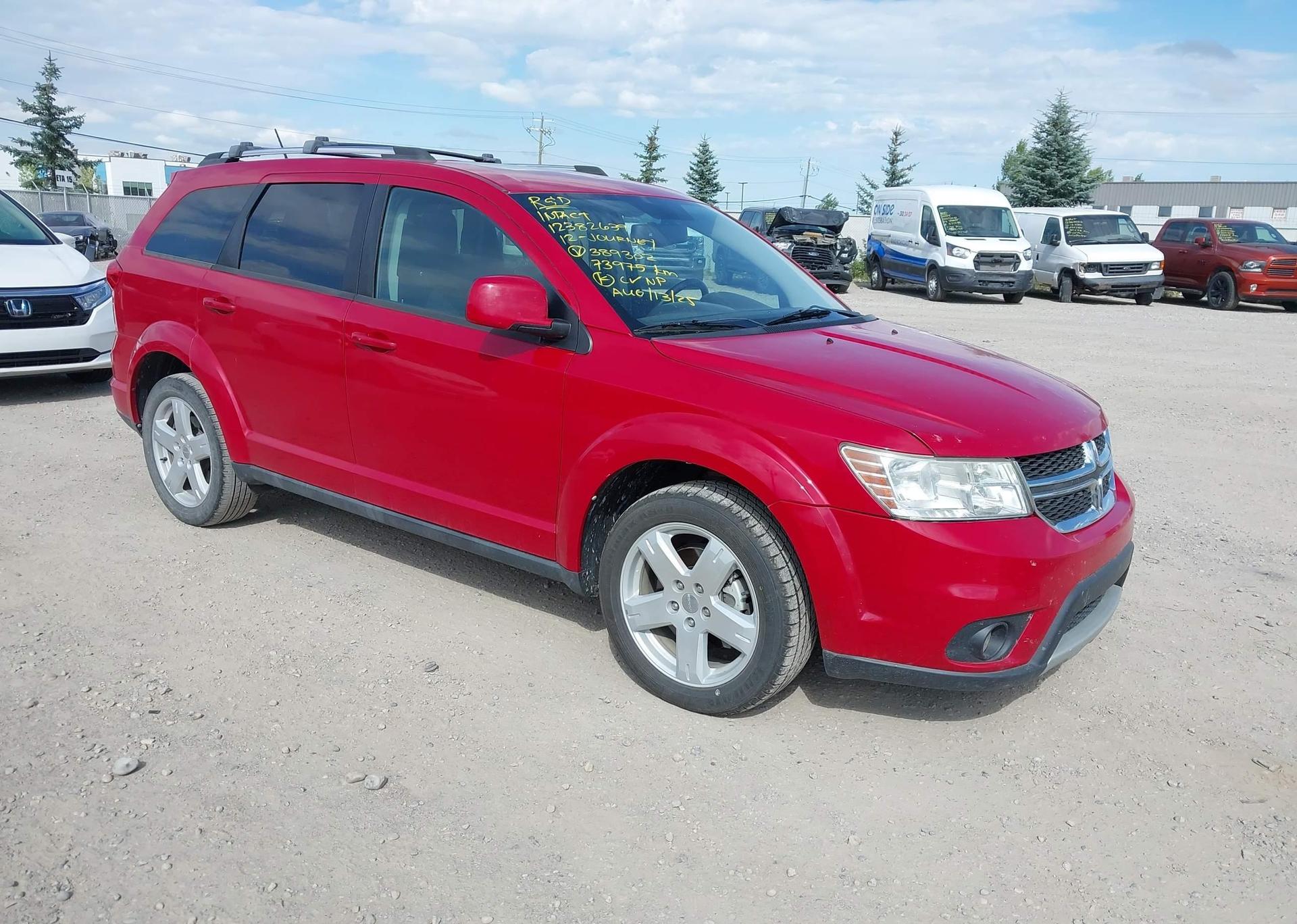 2012 DODGE JOURNEY SXT