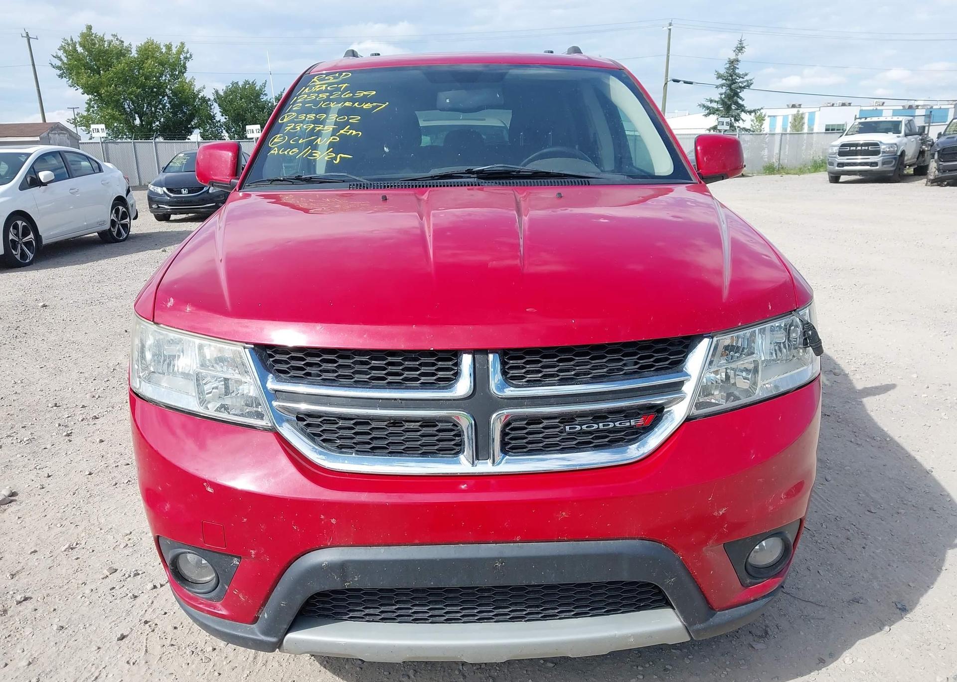 2012 DODGE JOURNEY SXT