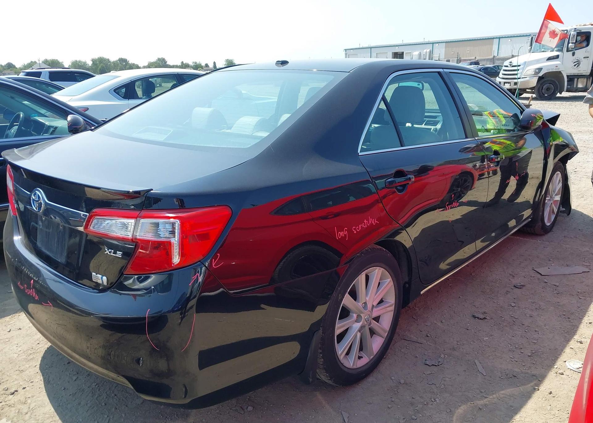 2012 TOYOTA CAMRY HYBRID XLE