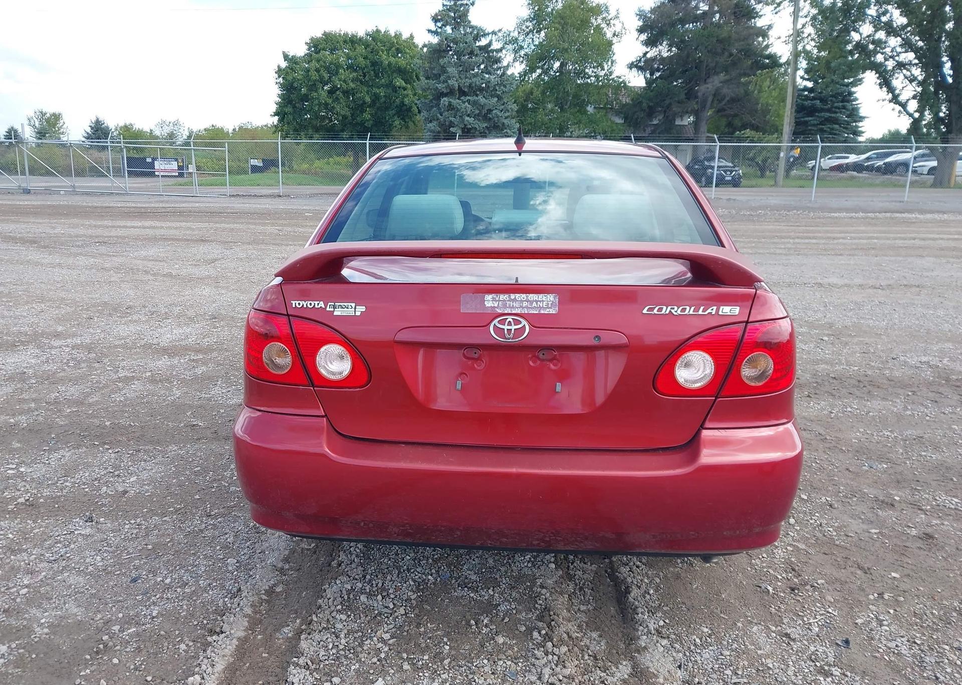 2008 TOYOTA COROLLA LE