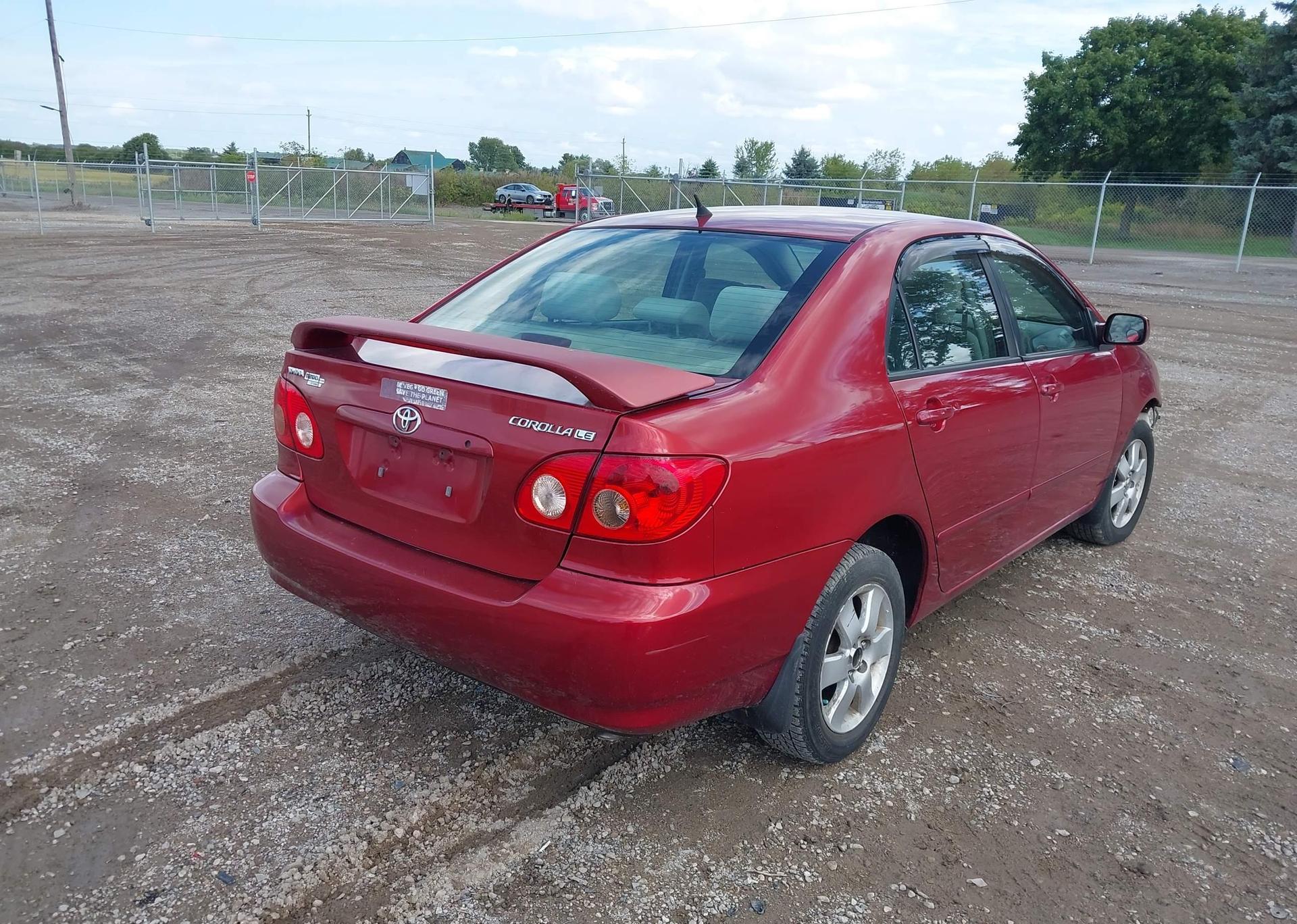 2008 TOYOTA COROLLA LE