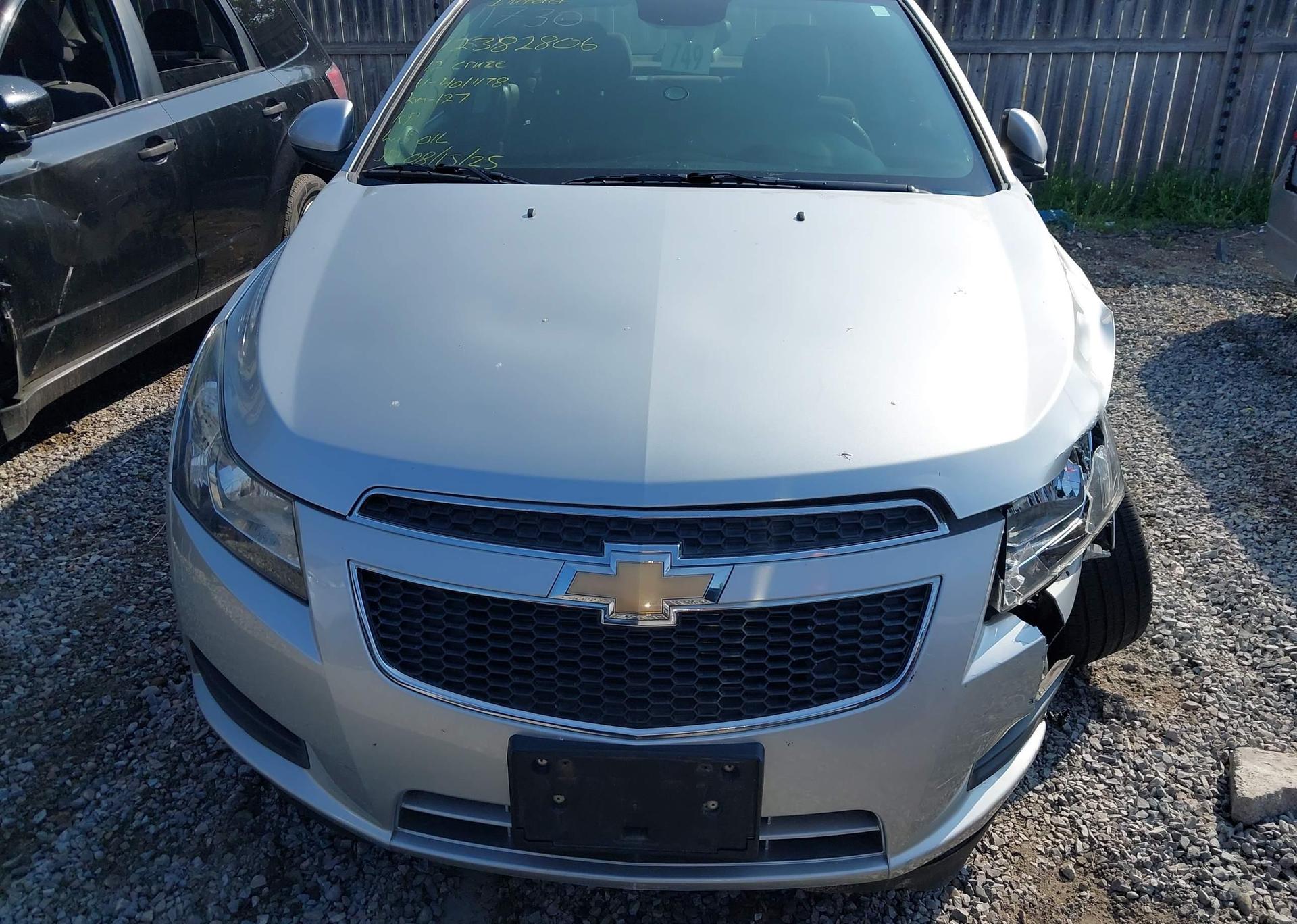 2012 CHEVROLET CRUZE LT