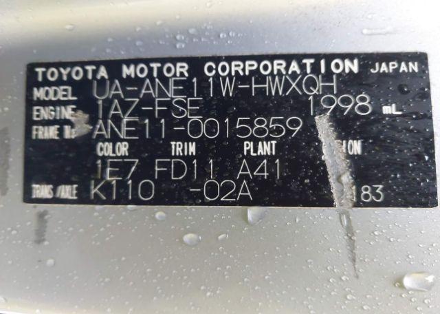 2004 TOYOTA WISH