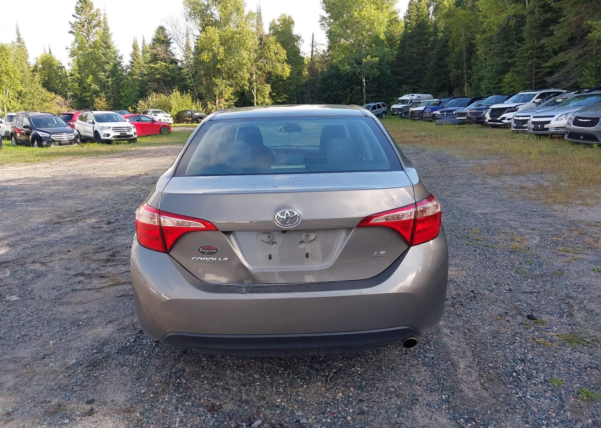 2017 TOYOTA COROLLA LE