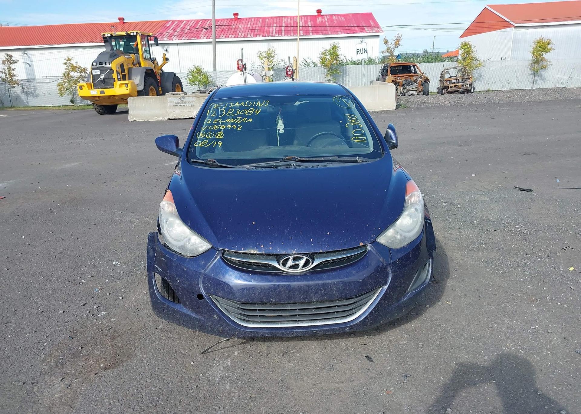 2012 HYUNDAI ELANTRA GL