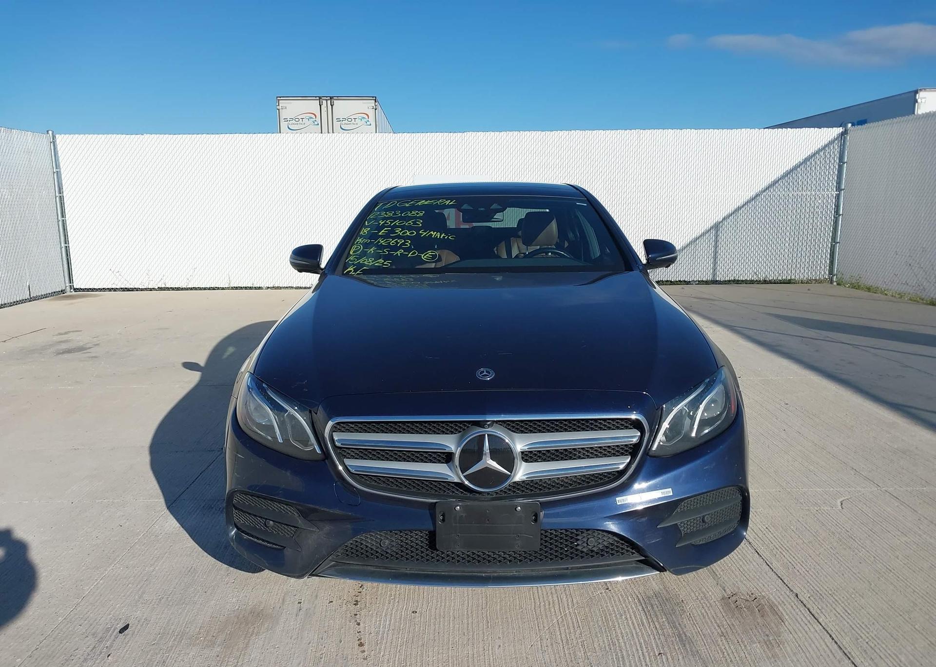 2018 MERCEDES-BENZ E 300 4MATIC
