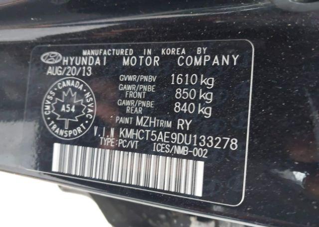 2013 HYUNDAI ACCENT GL
