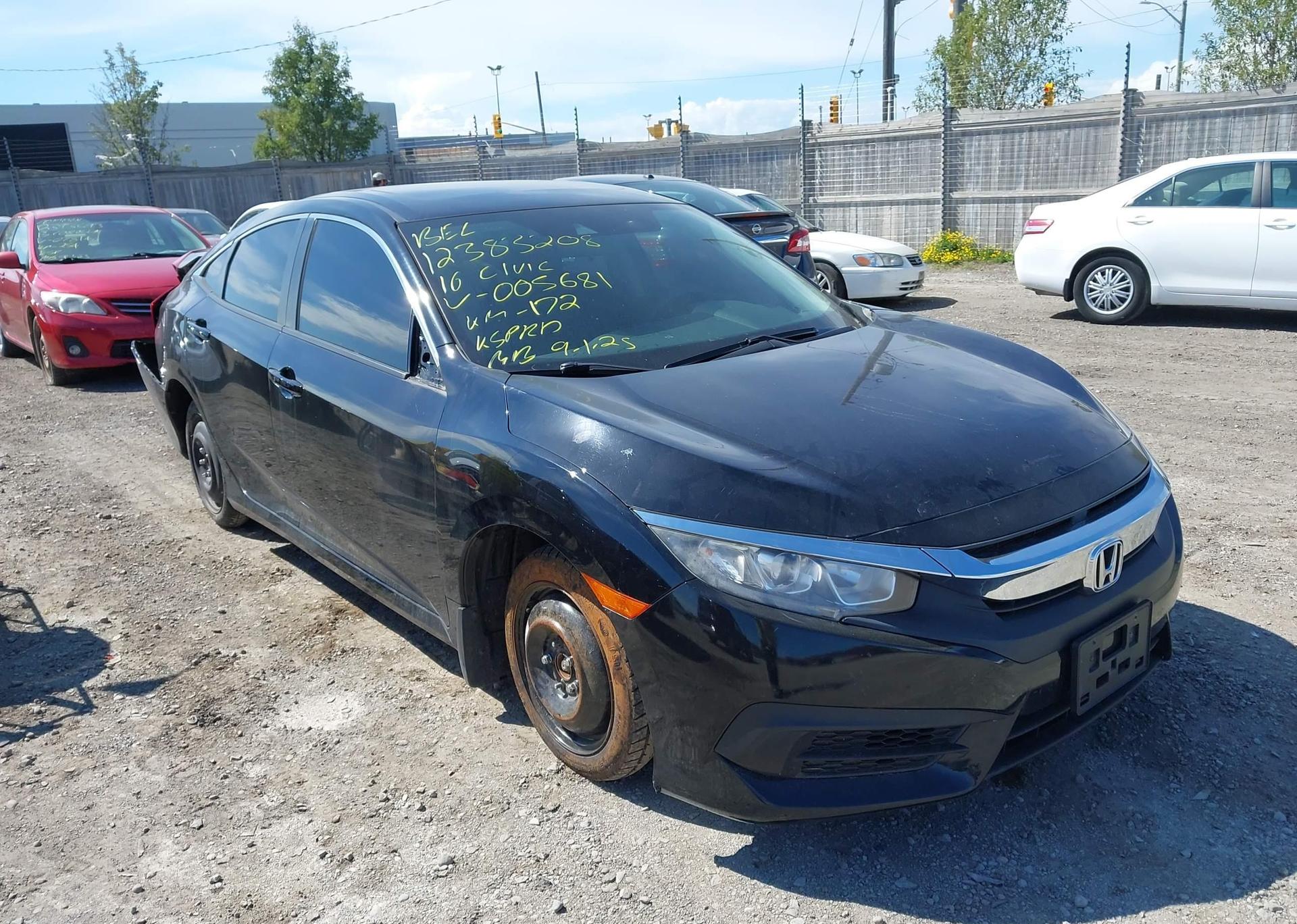 2016 HONDA CIVIC EX