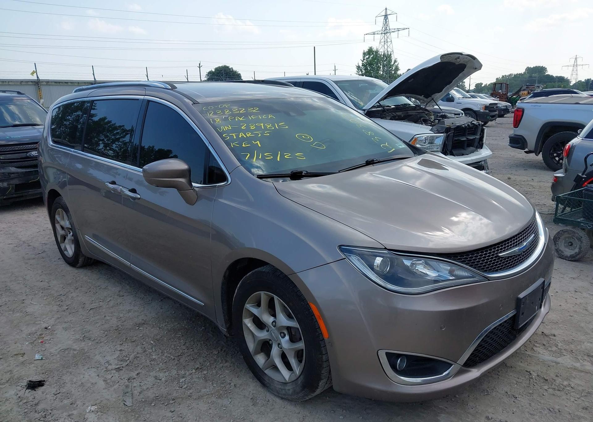 2018 CHRYSLER PACIFICA TOURING L PLUS