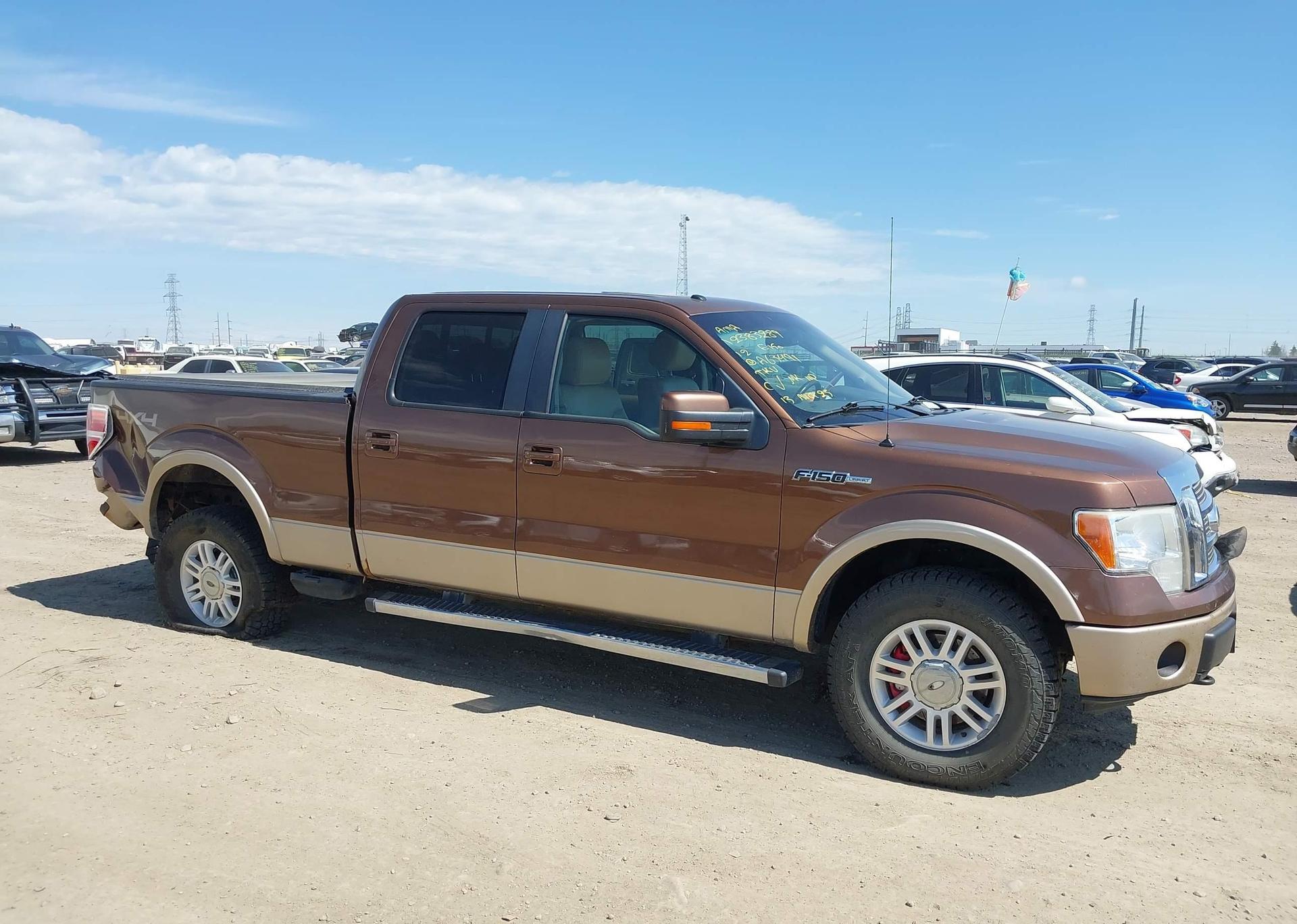 2012 FORD F150 SUPERCREW