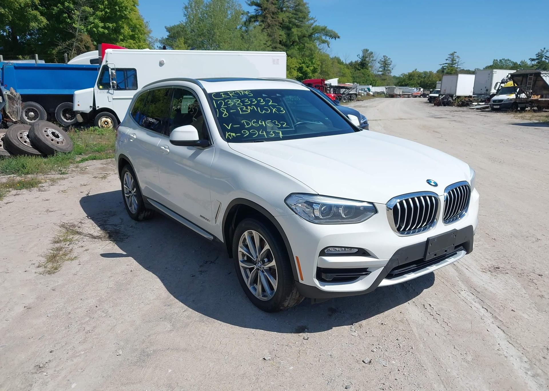 2018 BMW X3 30I